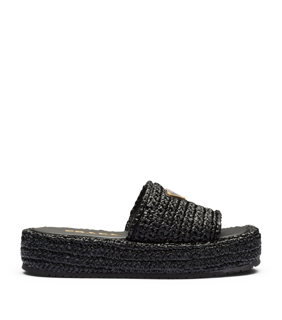 Crochet Flatform Slides 35