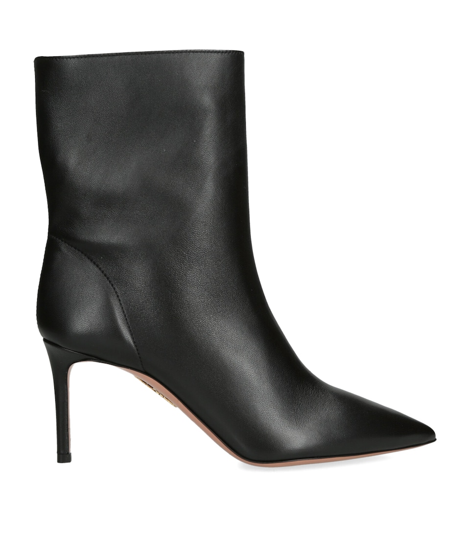 Leather Matignon Boots 75