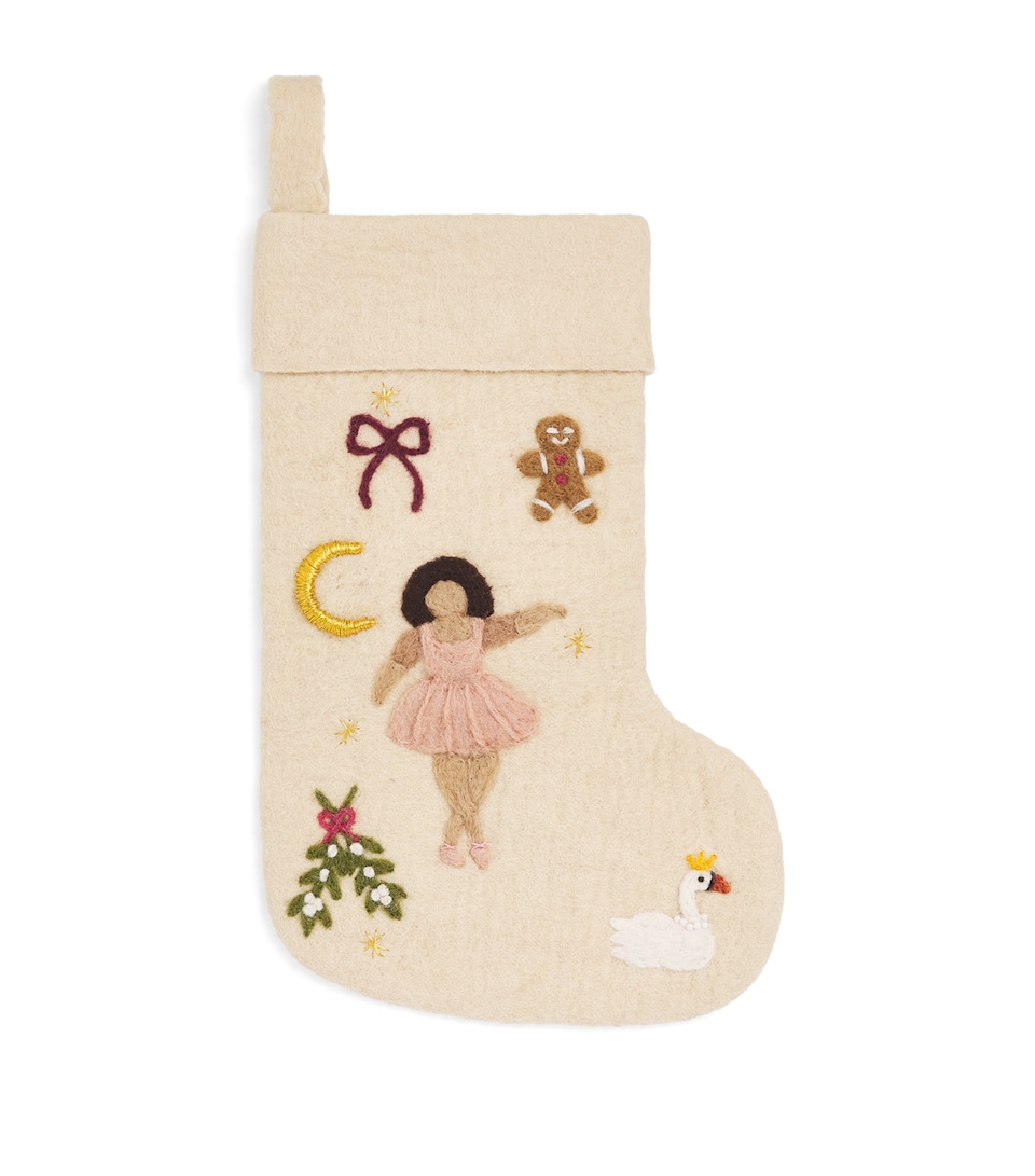 Wool Ballerina Stocking