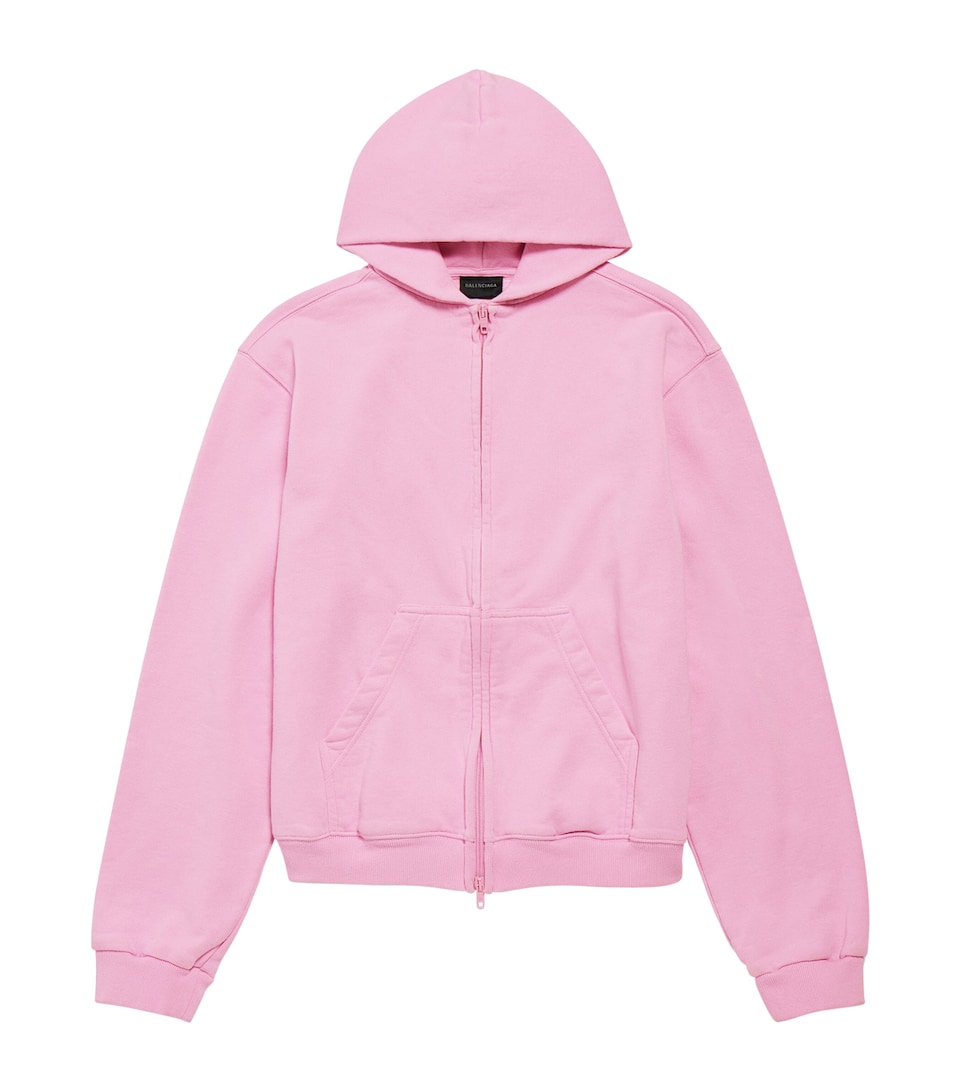 Cotton Bow Print Hoodie