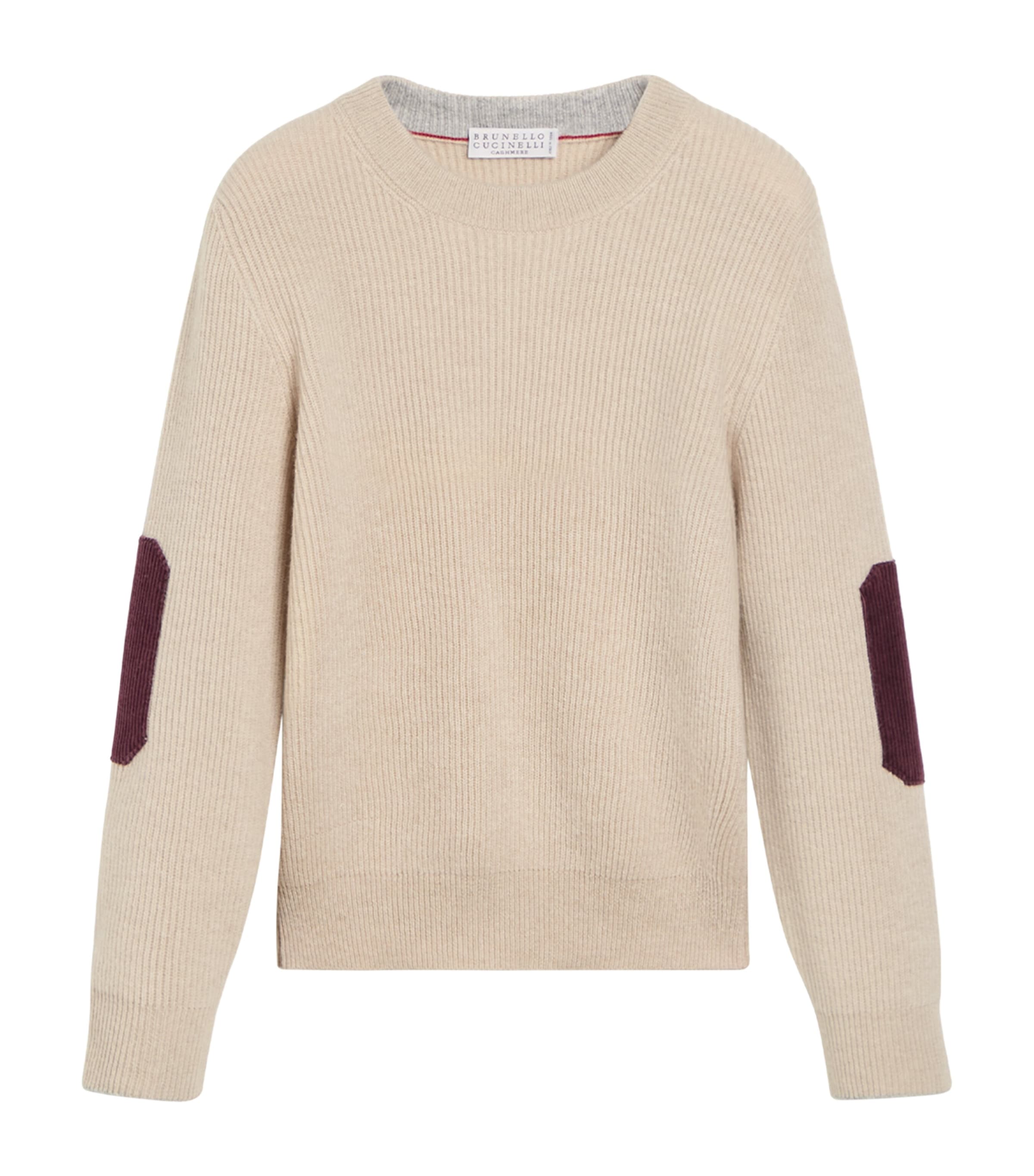 Brunello Cucinelli Kids Cashmere English Rib Sweater (8-10 Years)
