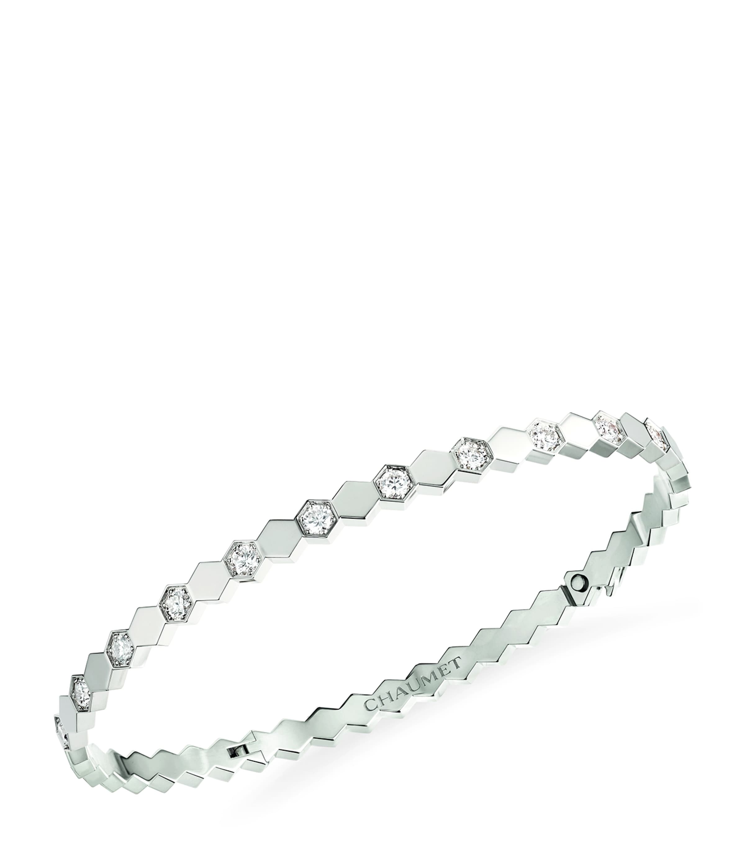 White Gold and Diamond Bee de Chaumet Bracelet