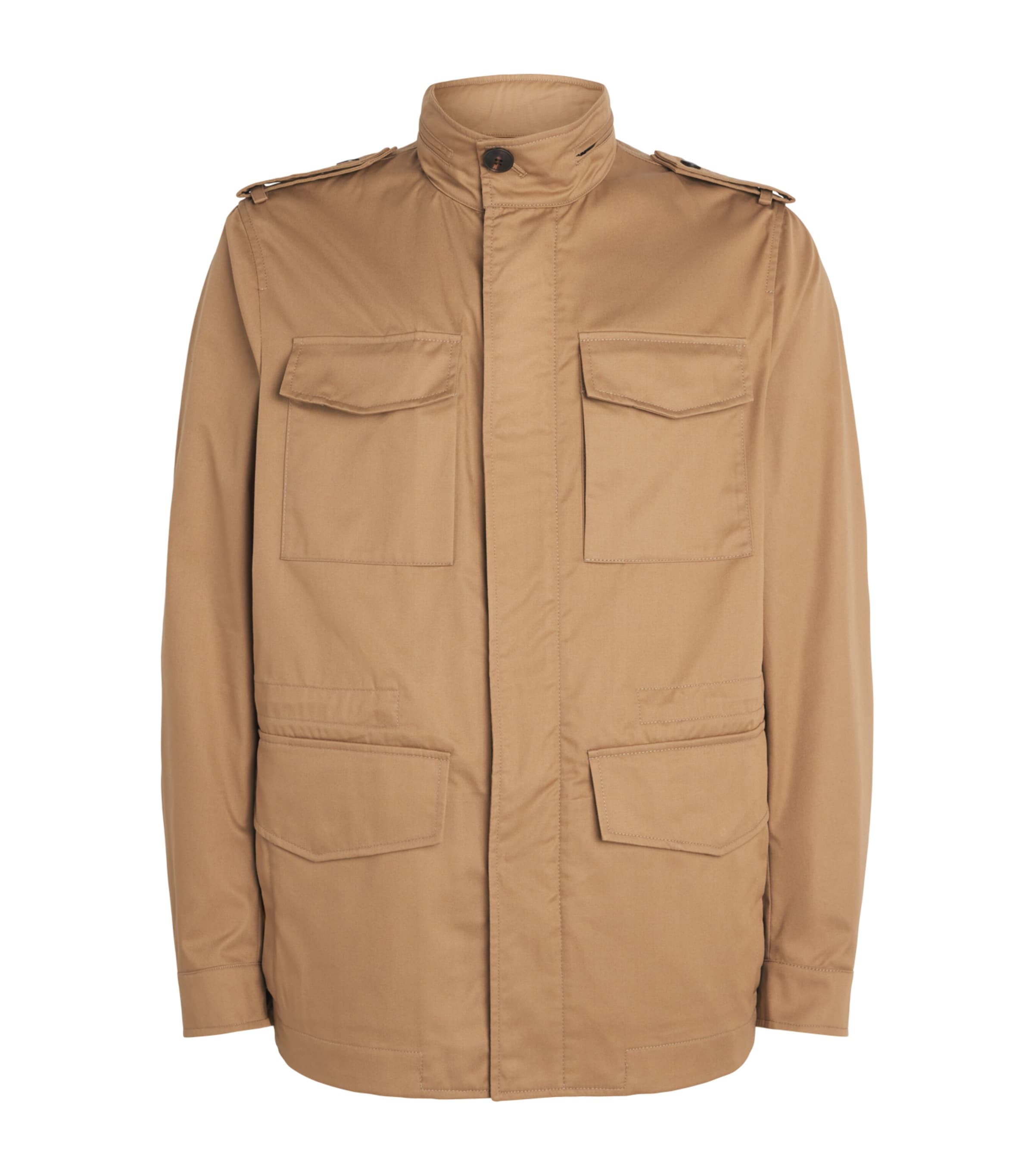Cotton-Blend Field Jacket