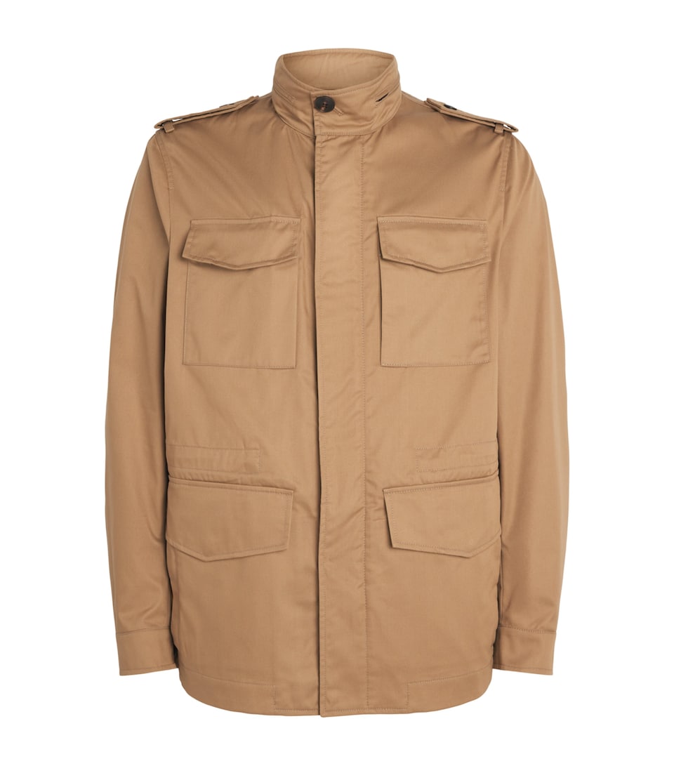 Cotton-Blend Field Jacket