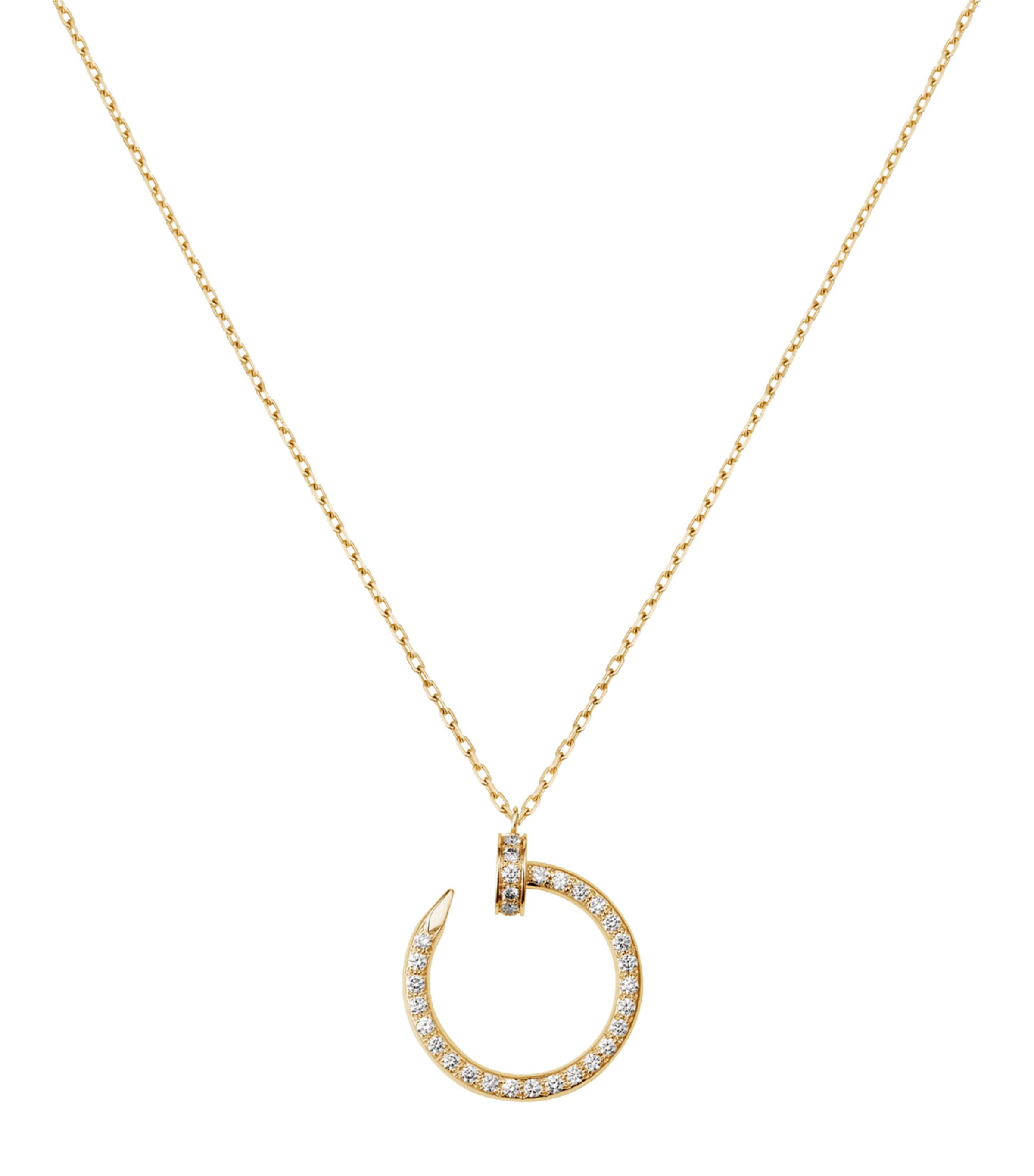 Yellow Gold and Diamond Juste un Clou Necklace