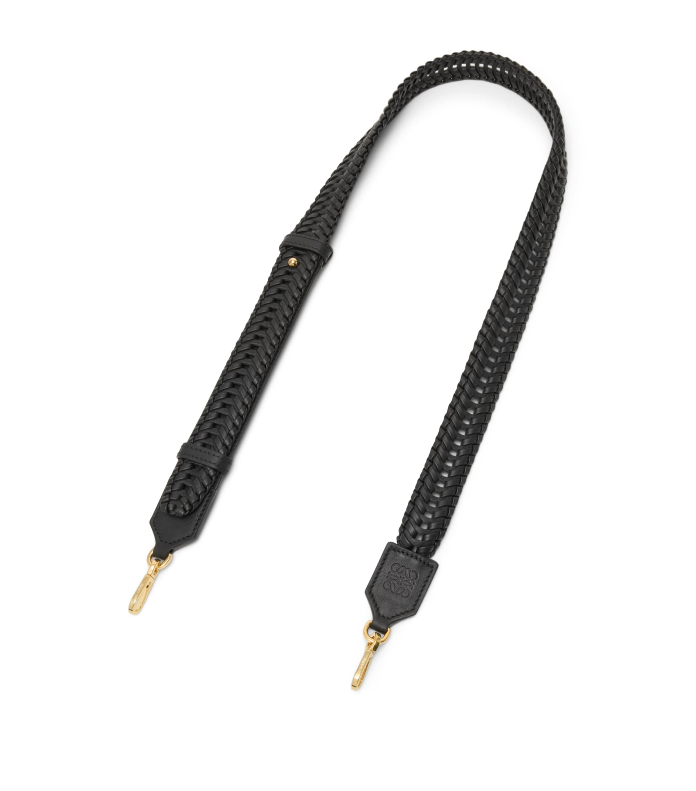 Leather Woven Bag Strap