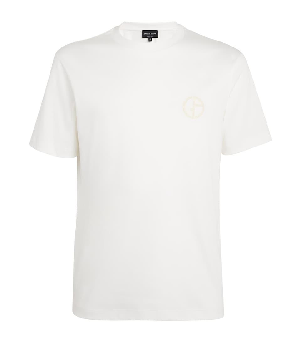 Cotton Interlock Logo T-Shirt