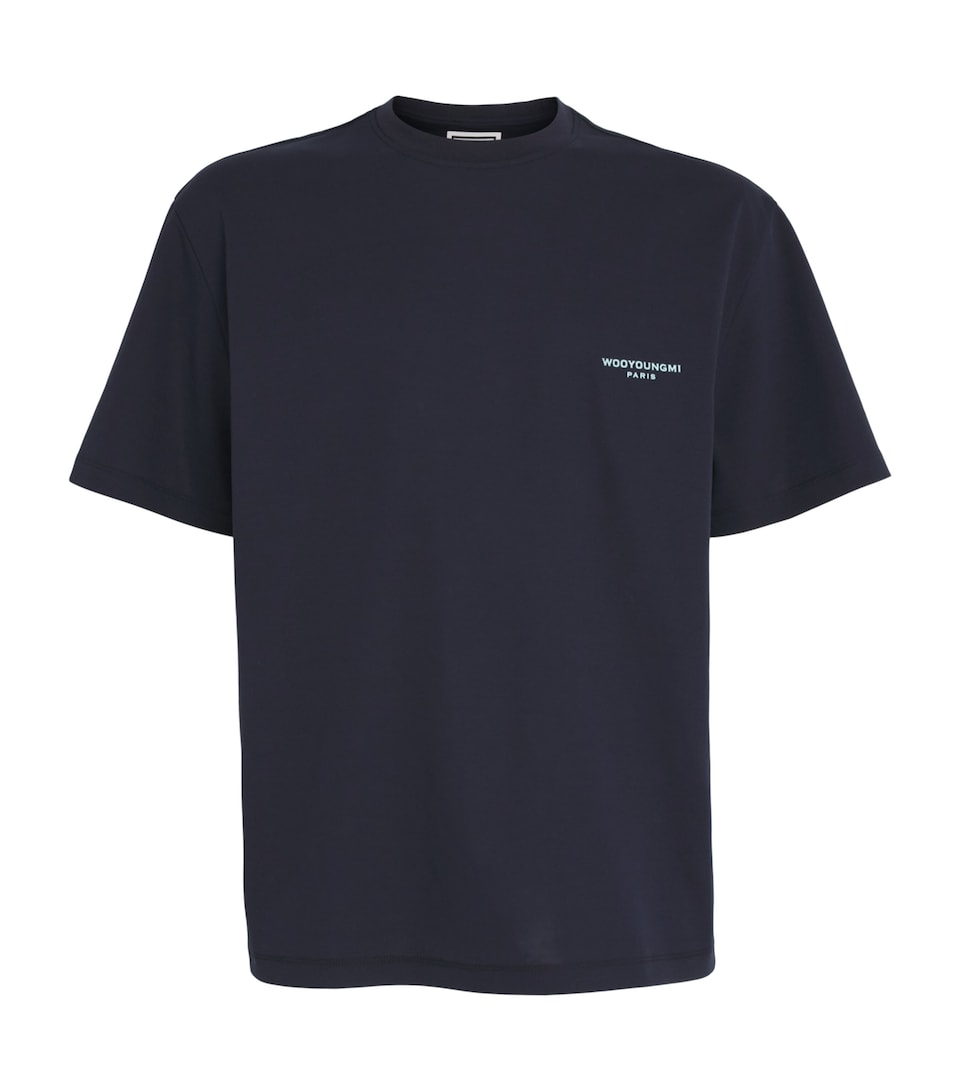 Cotton Felt Logo T-Shirt