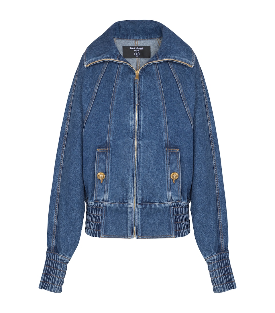 Denim Bomber Jacket