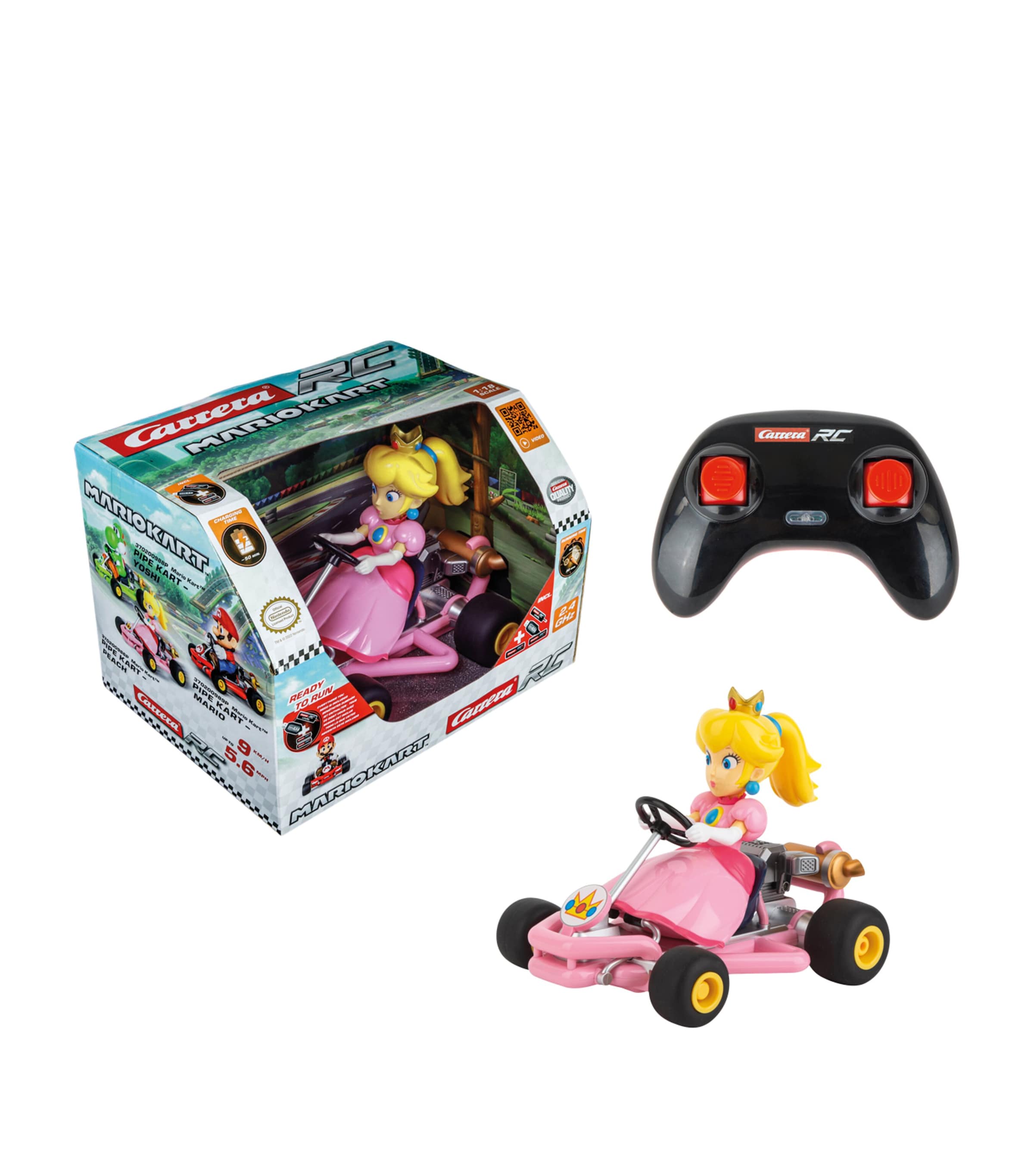 1:18 RC Mario Kart Peach Pipe Kart