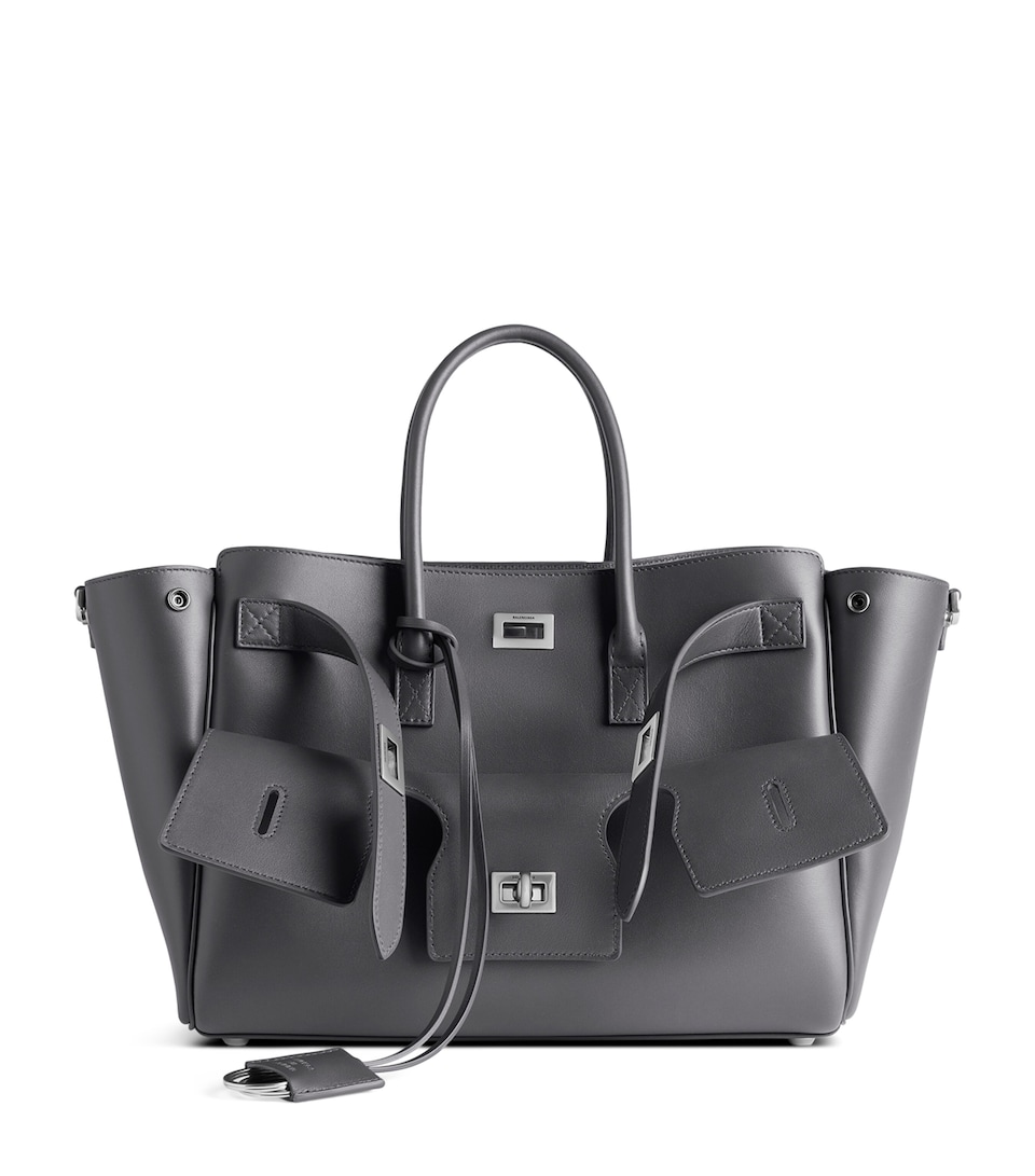 Small Leather Bel Air Carry All Tote Bag