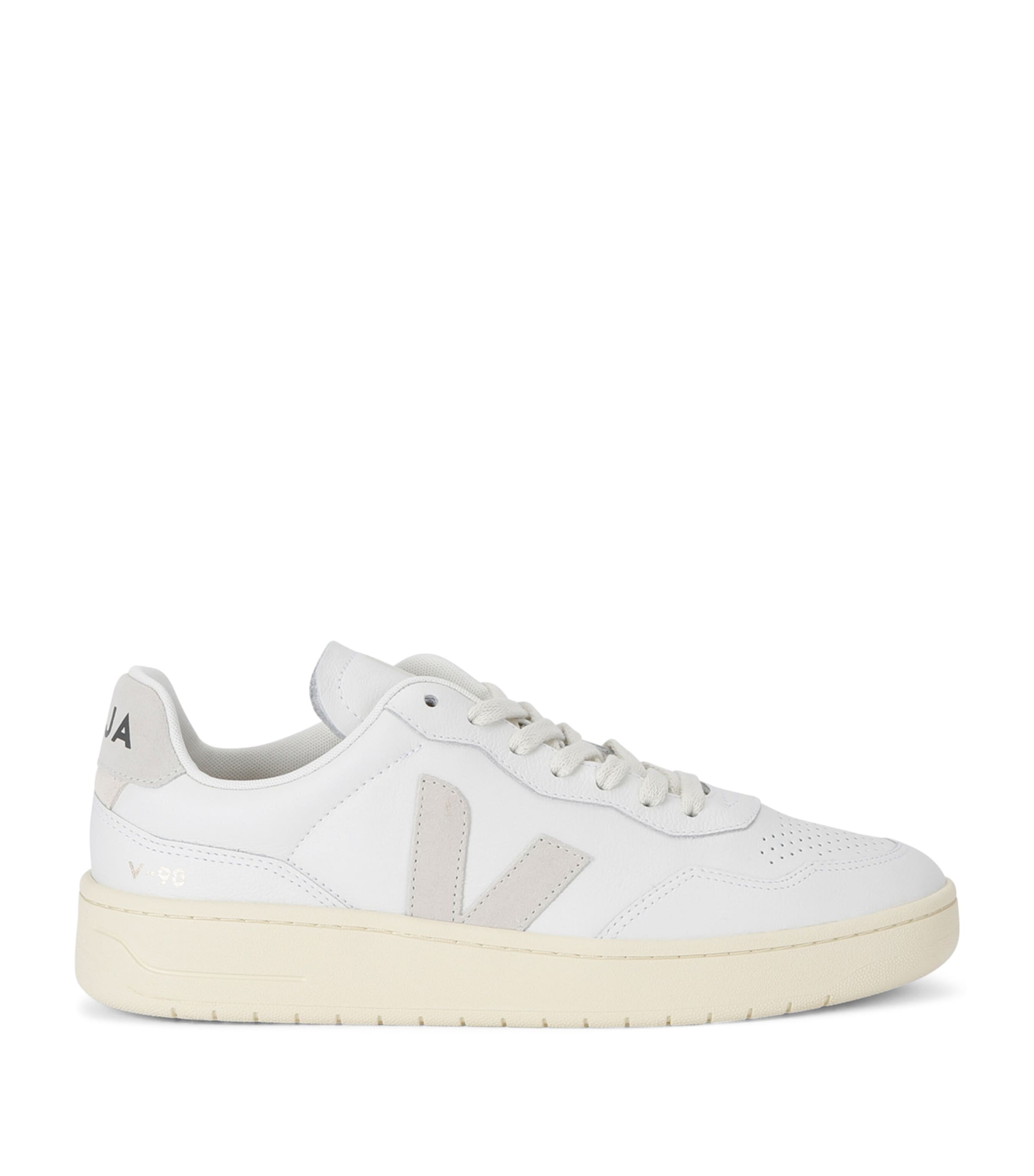 Leather V-90 Sneakers