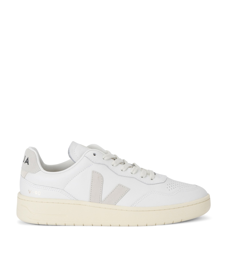 Leather V-90 Sneakers