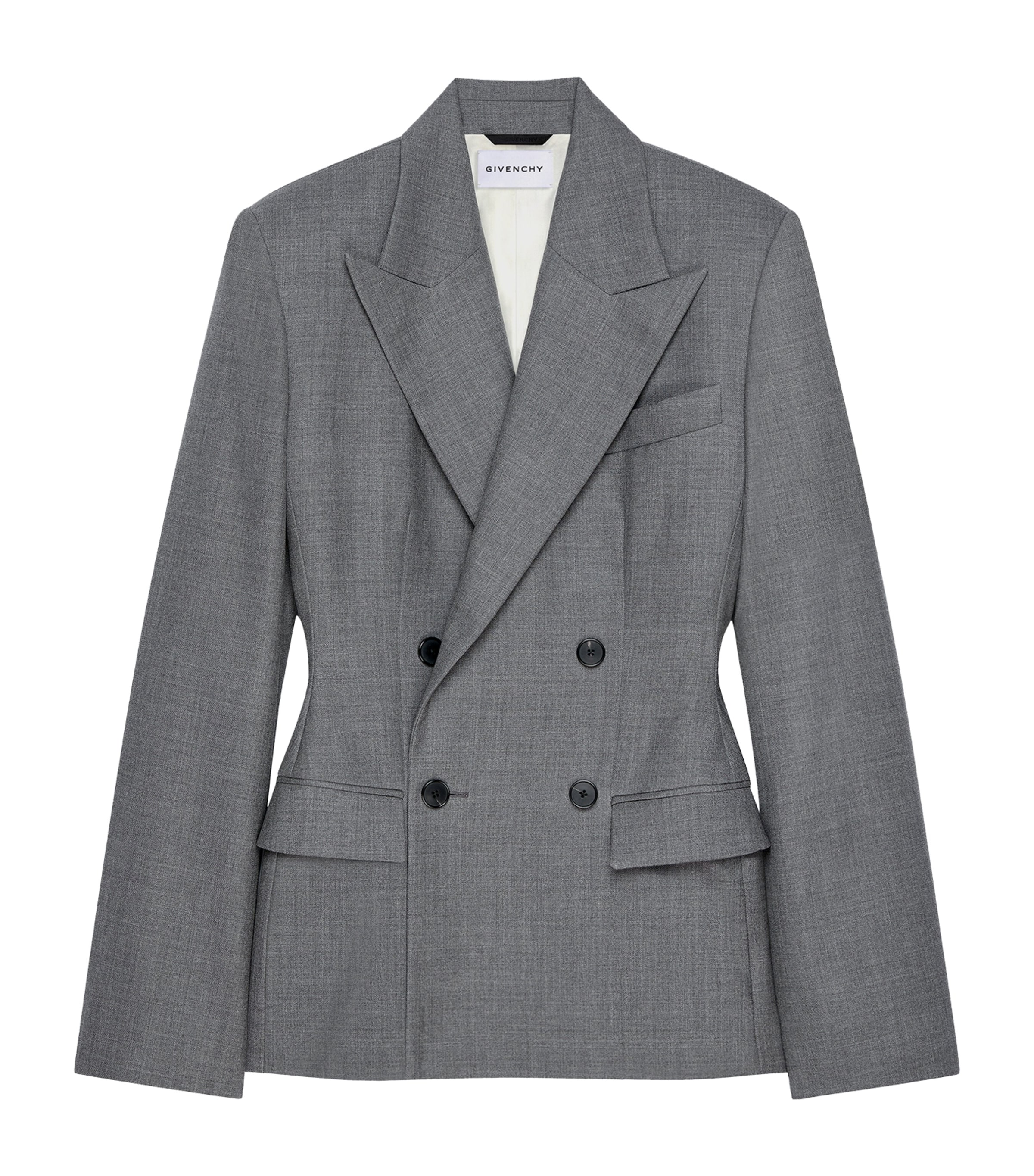 Wool Double-Breasted Blazer