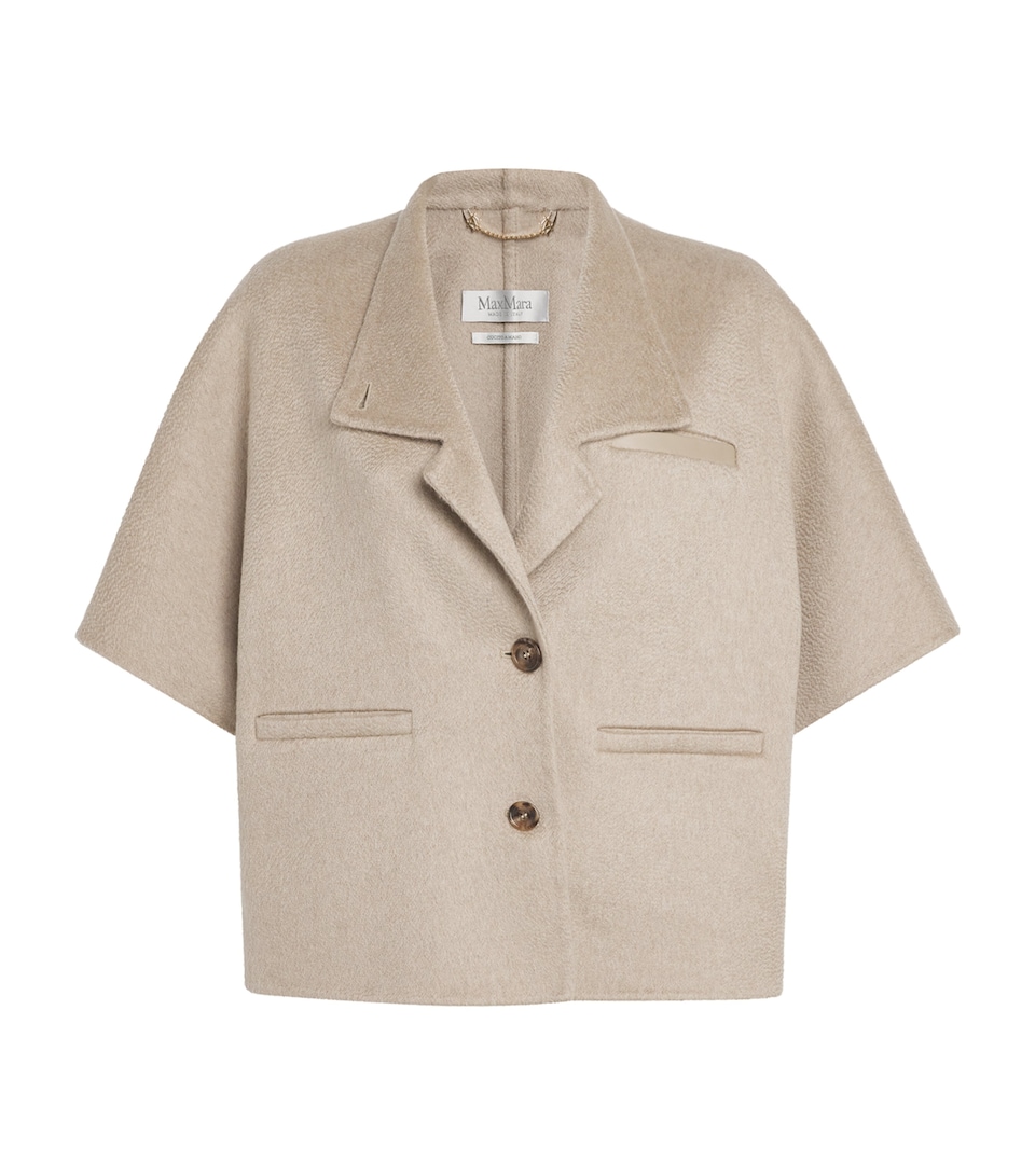 Cashmere Cropped Cape