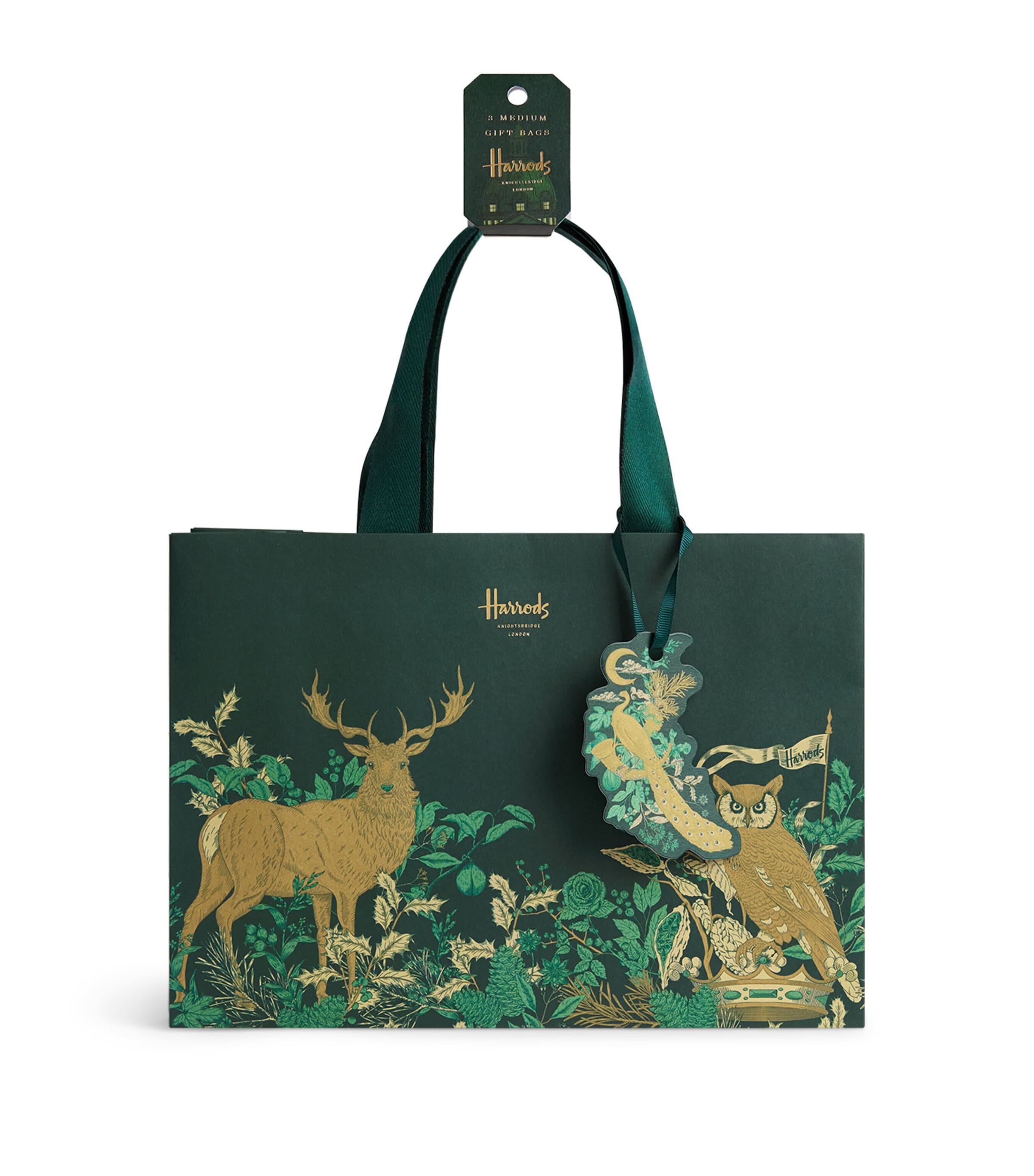 Set of 3 Medium Logo Gift Bags (21cm x 29.5cm)