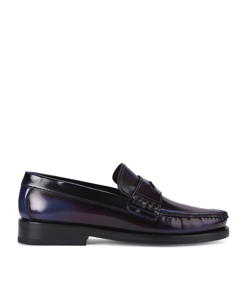 Leather Lombard Loafers
