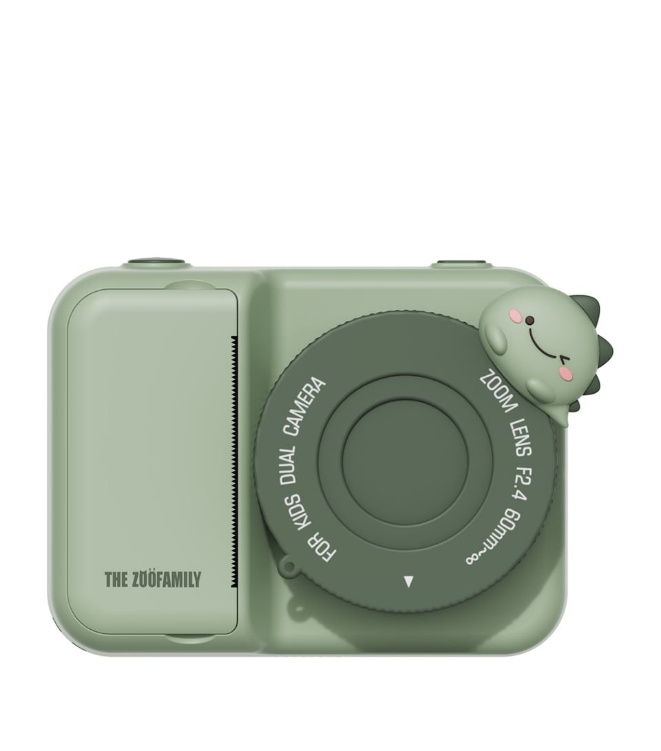 Zoo Print Dino Green P2 Camera