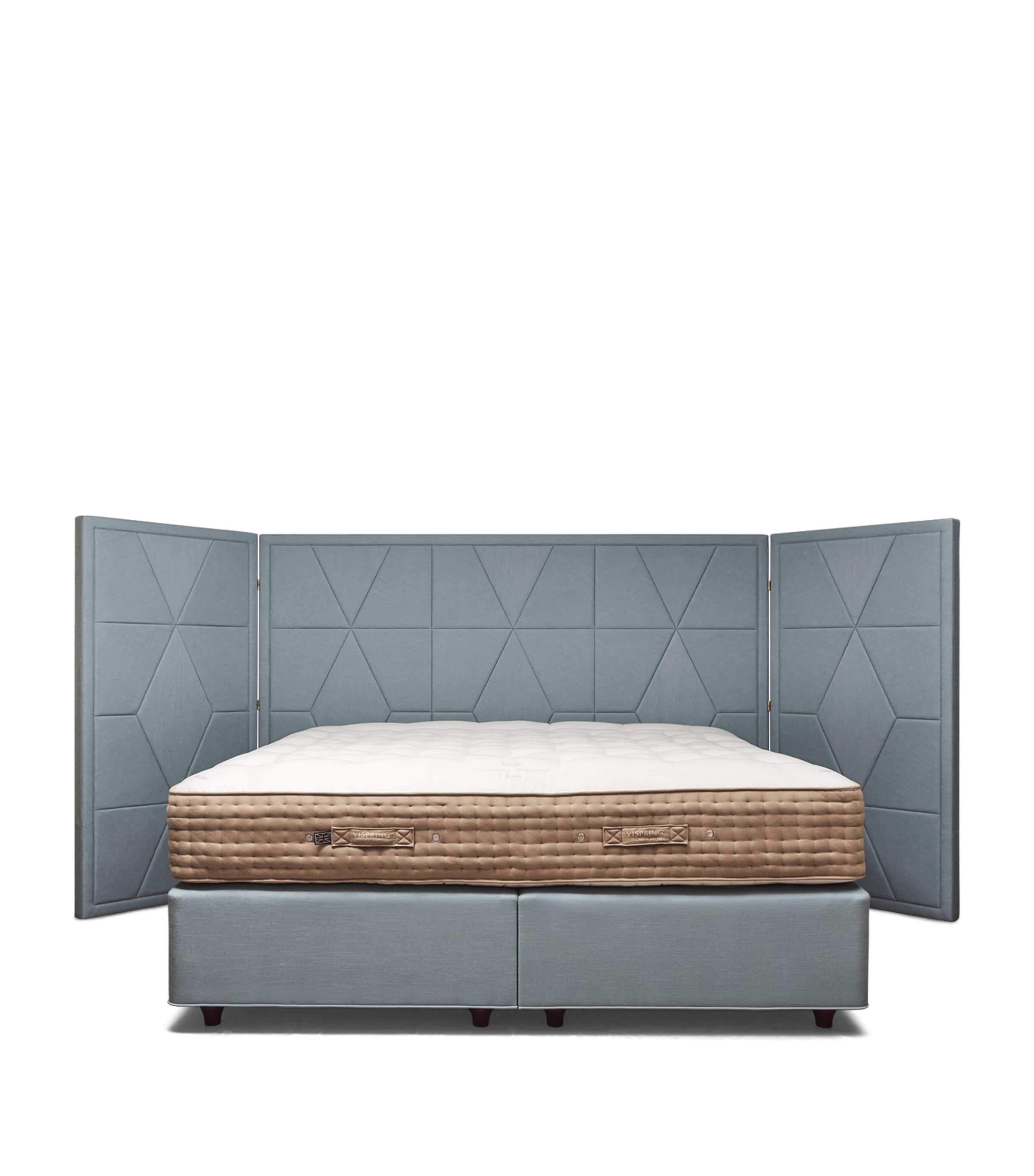 Vispring Diamond Majesty Bed Set (217cm x 215cm) Gem Celestial