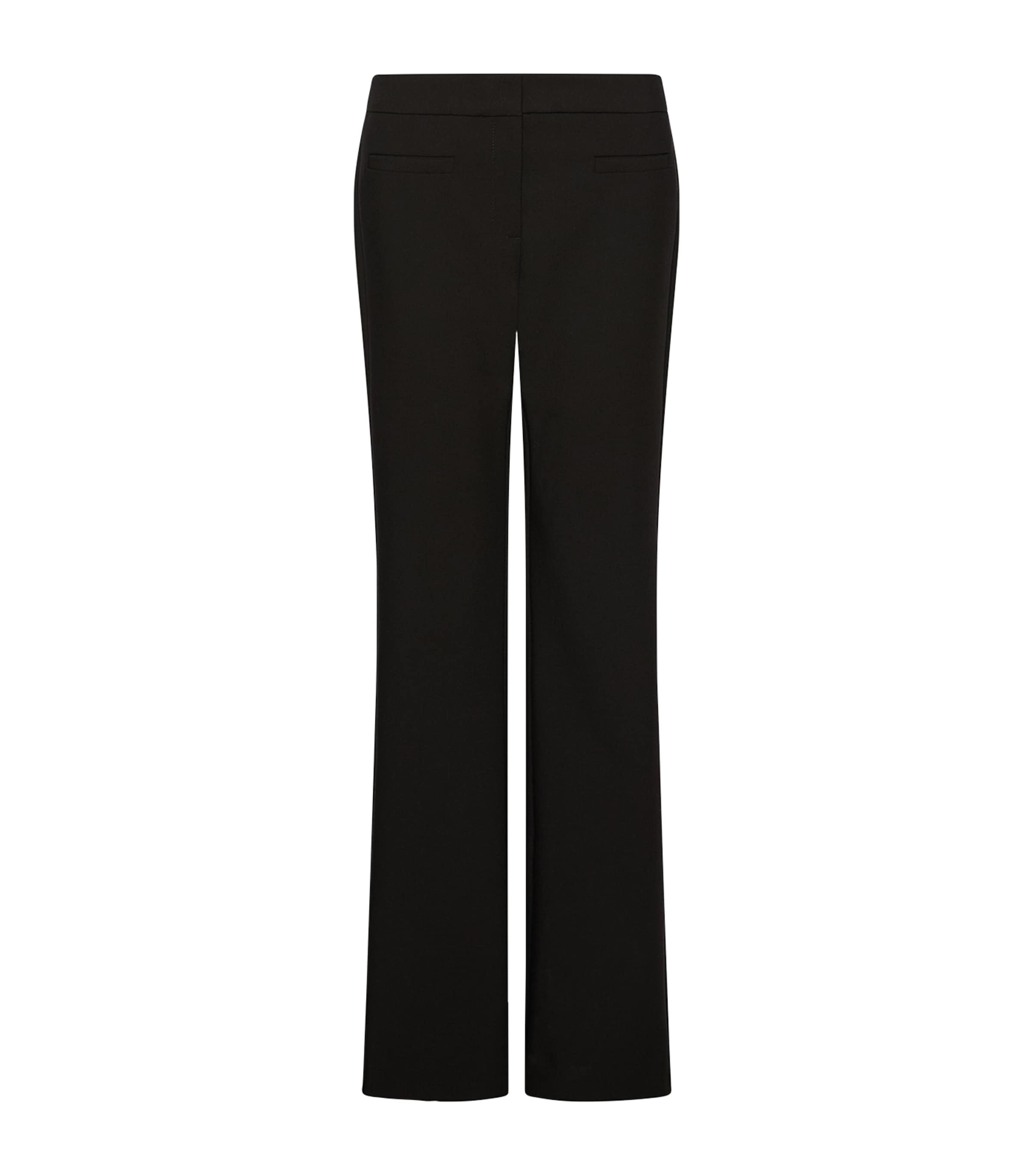 Marella Womens Flared Trousers Black