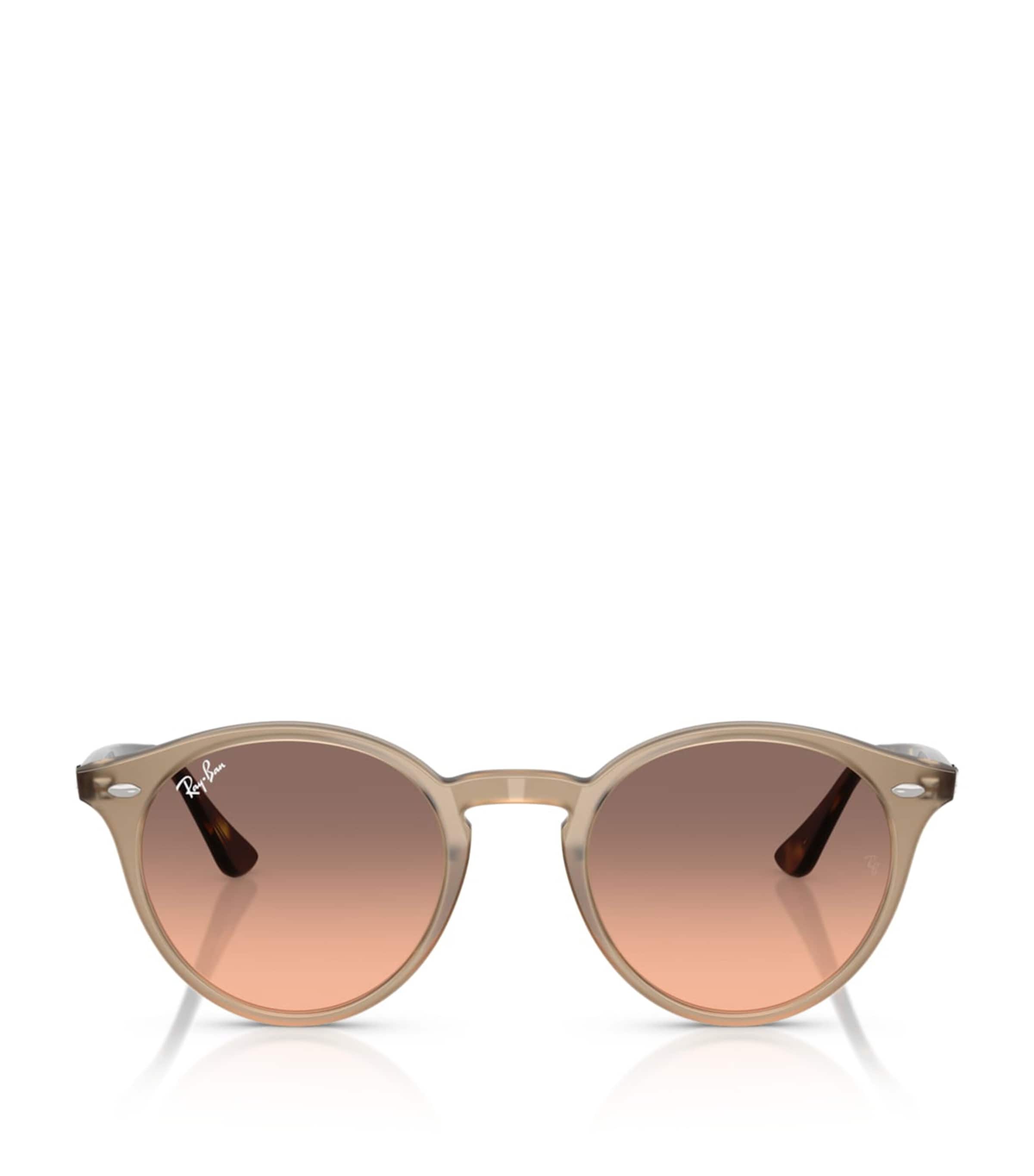 Ray-Ban Propionate Round Sunglasses Beige