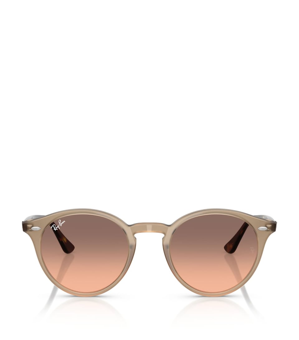 Ray-Ban Propionate Round Sunglasses Beige