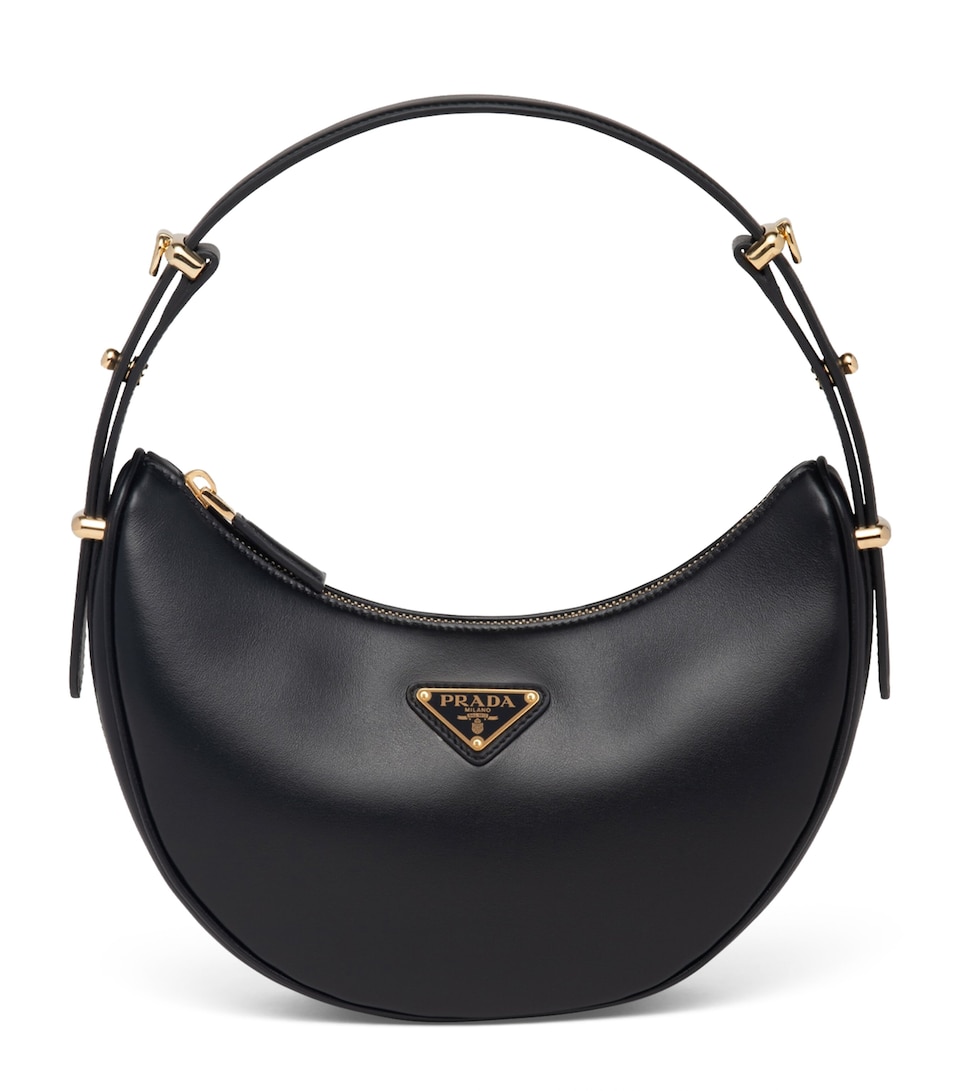 Leather Arqué Shoulder Bag