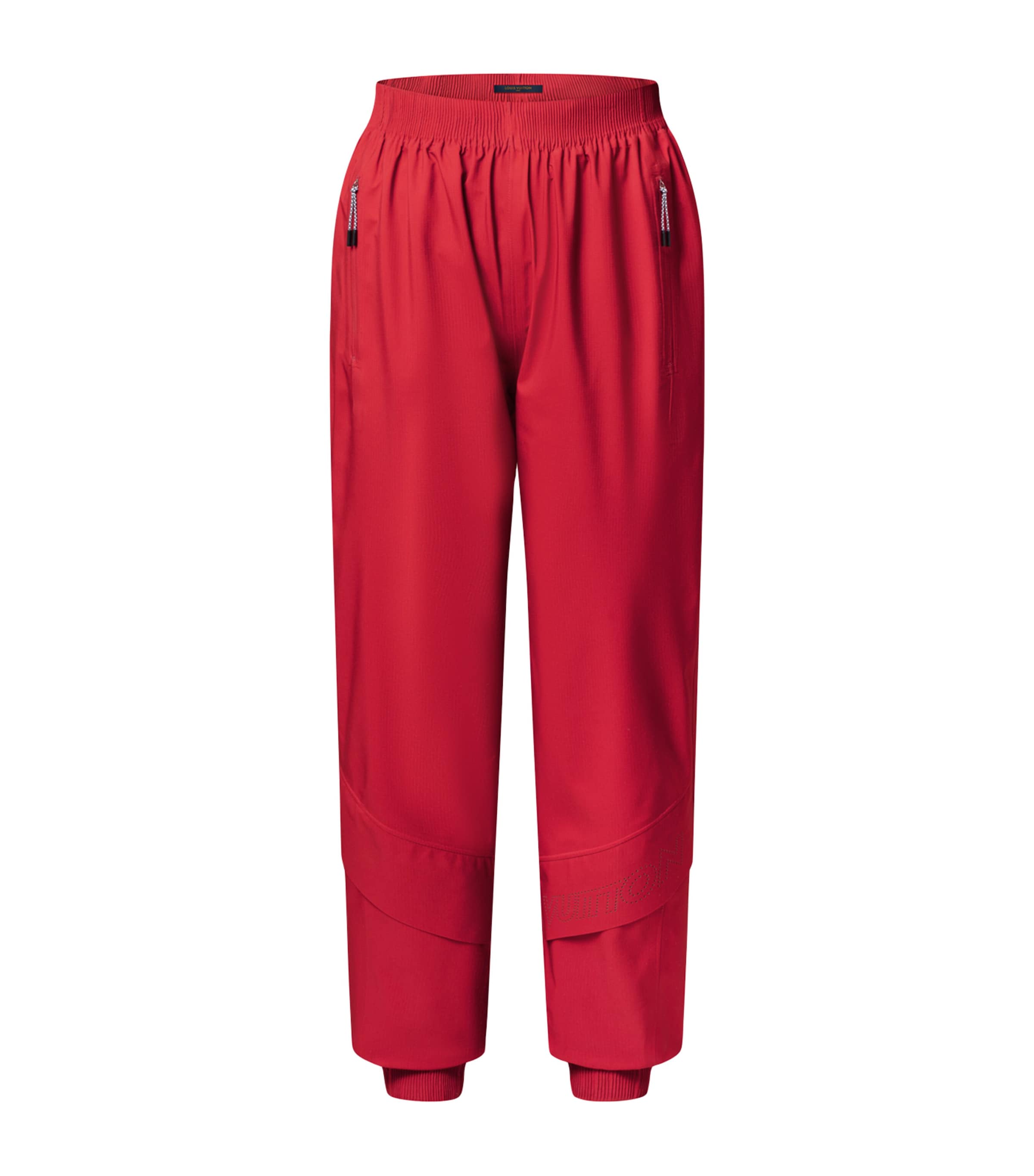 Logo-Perforation Sporty Trousers