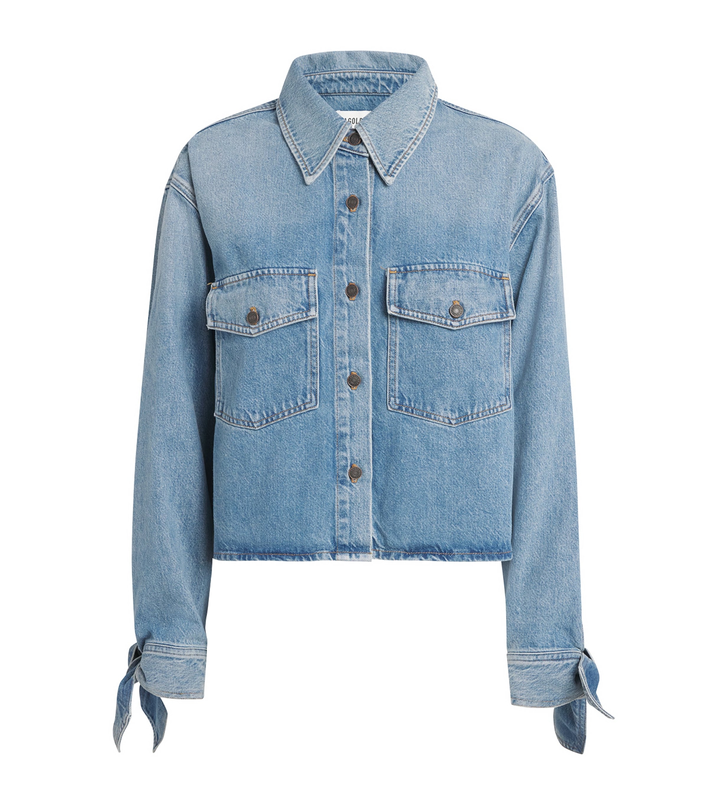 AGOLDE Womens Hewitt Denim Shirt Indx Index