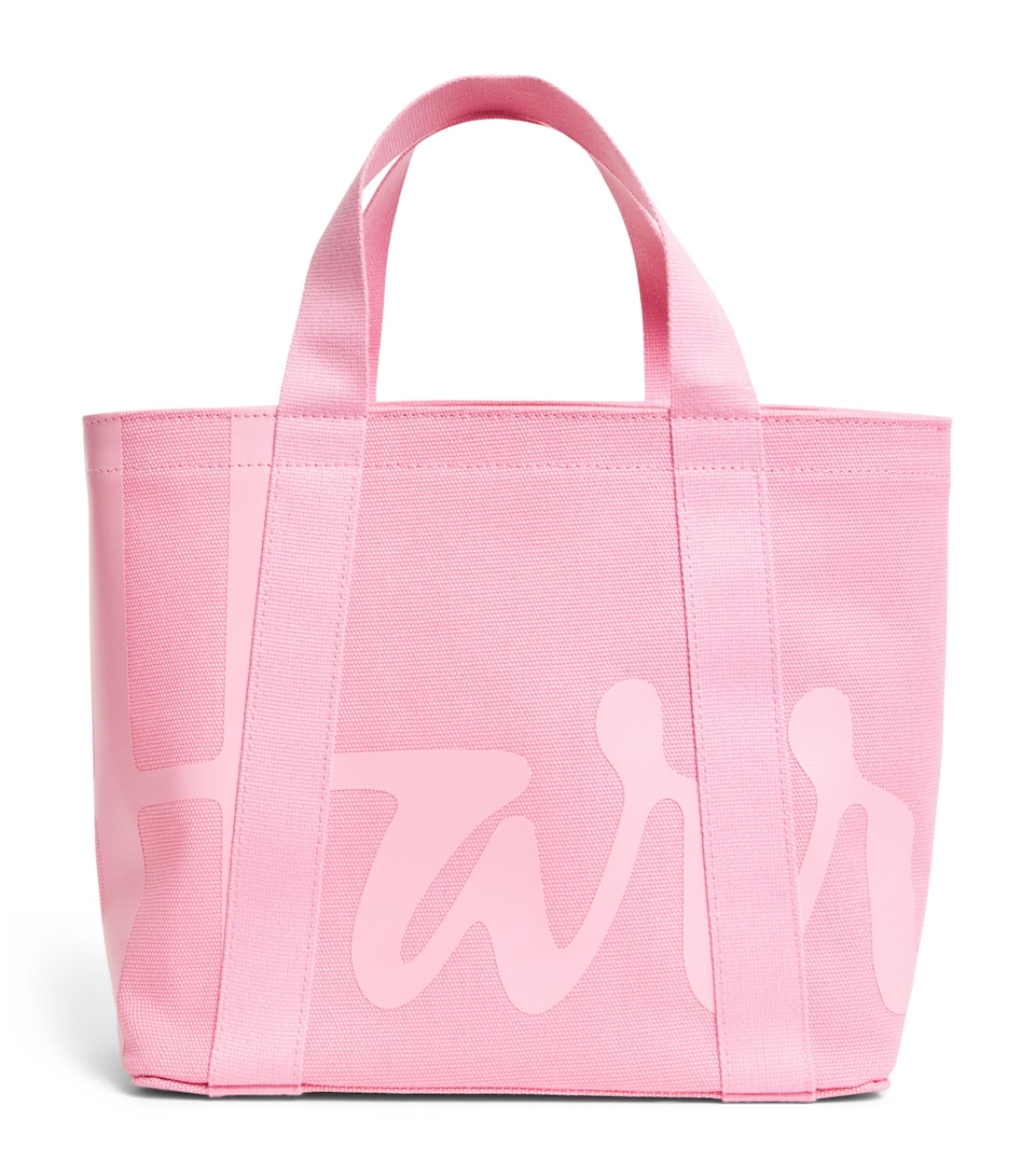 Small Cotton Logo Tote Bag