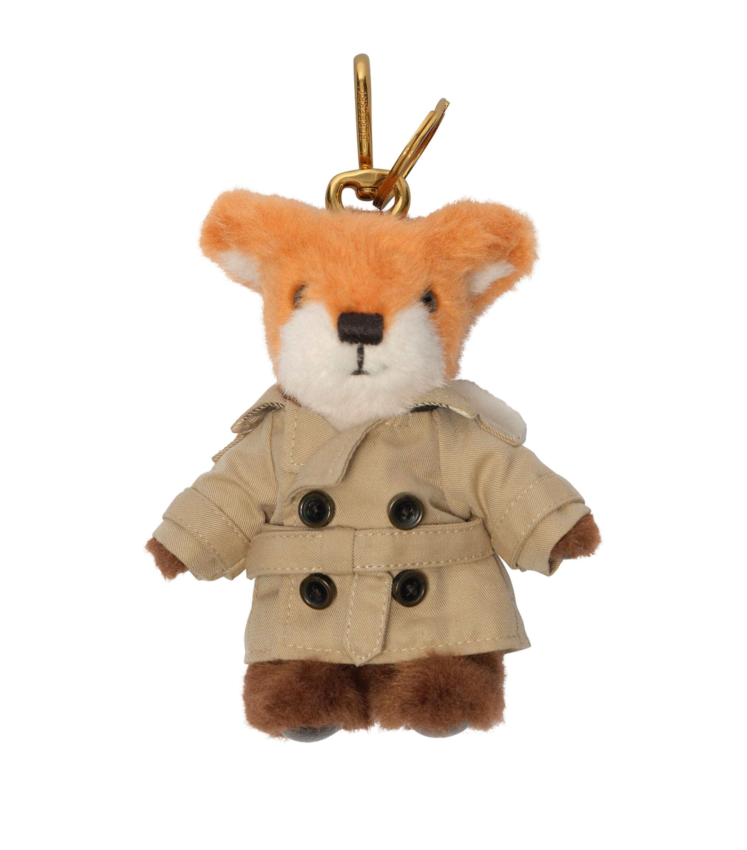 Burberry Fox Bag Charm Sand