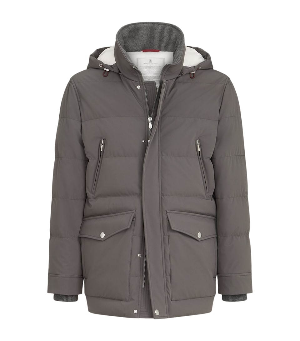 Brunello Cucinelli Mens Down Padded Jacket