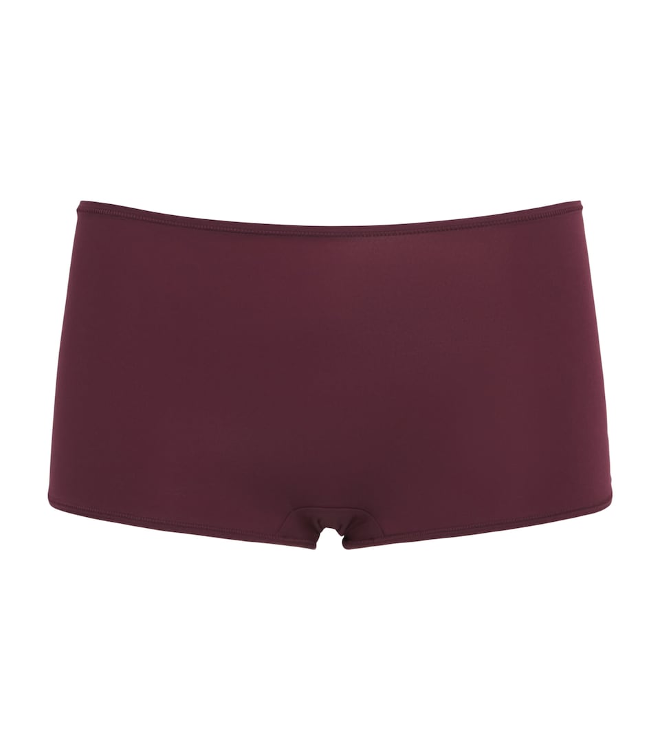 Skims Womens Fits Everybody Boyshort Briefs Currant