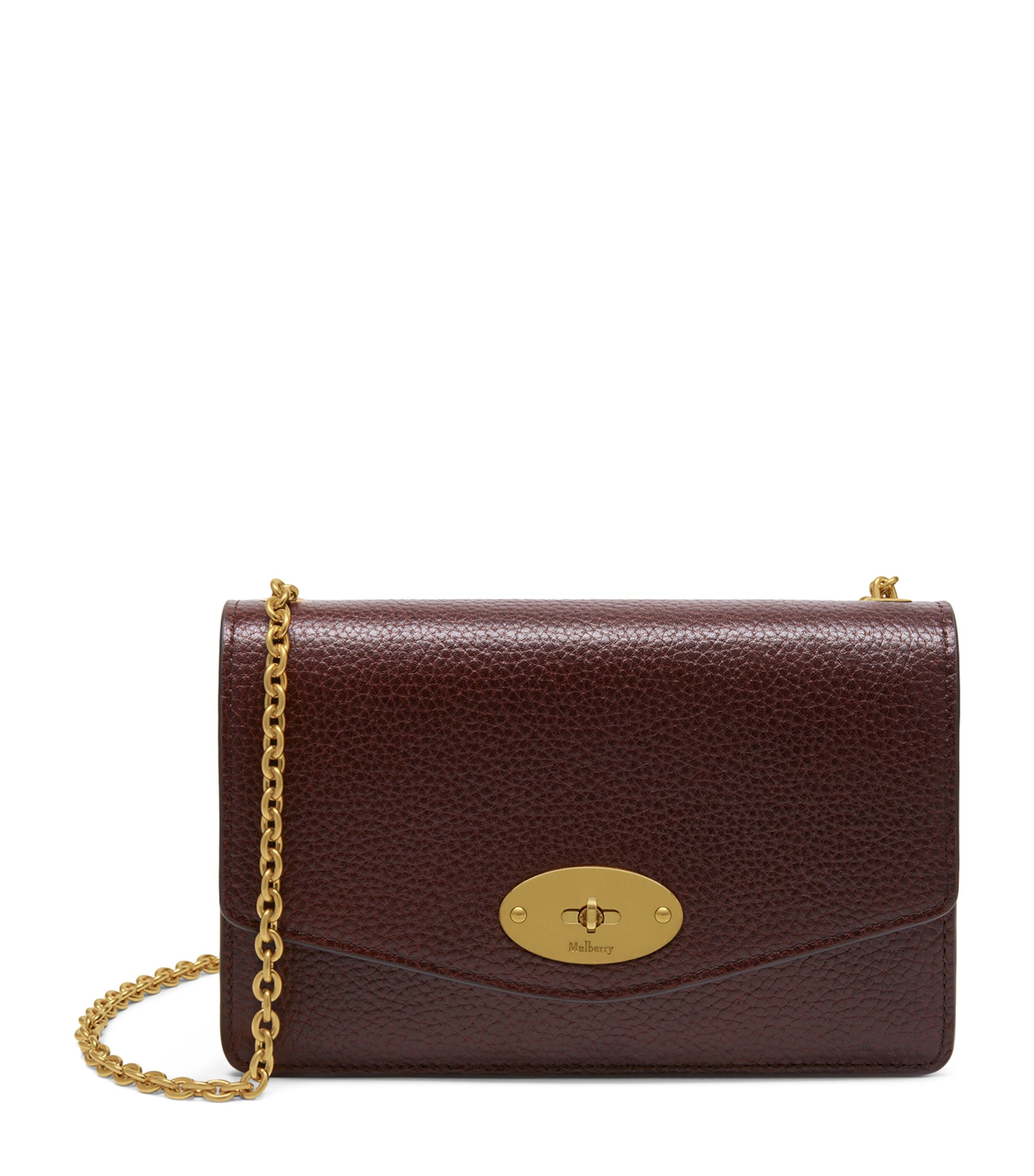 Mulberry Small Darley Cross-Body Bag Oxblood