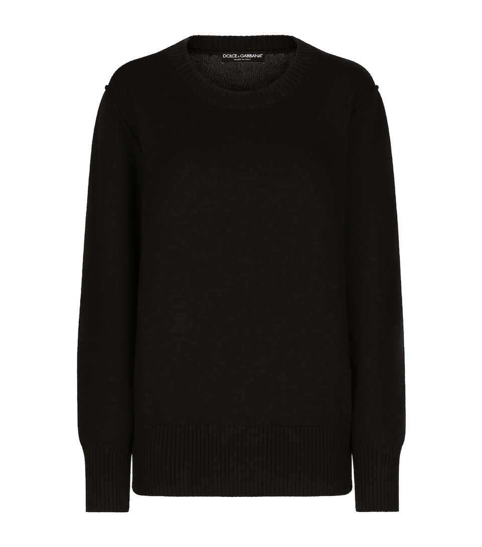 Virgin Wool Knitted Sweater