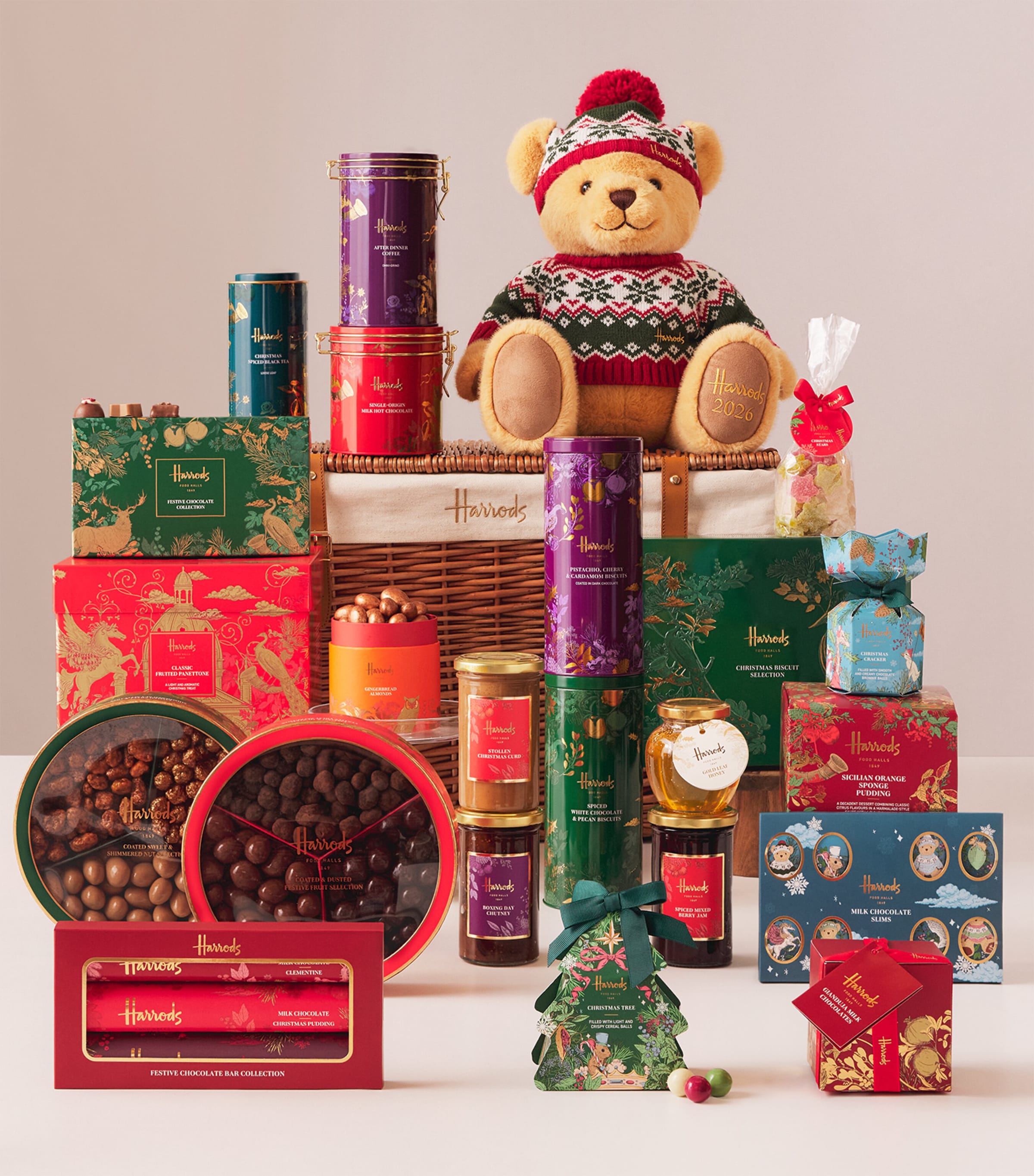 Harrods The Sweet Taste of Christmas Hamper