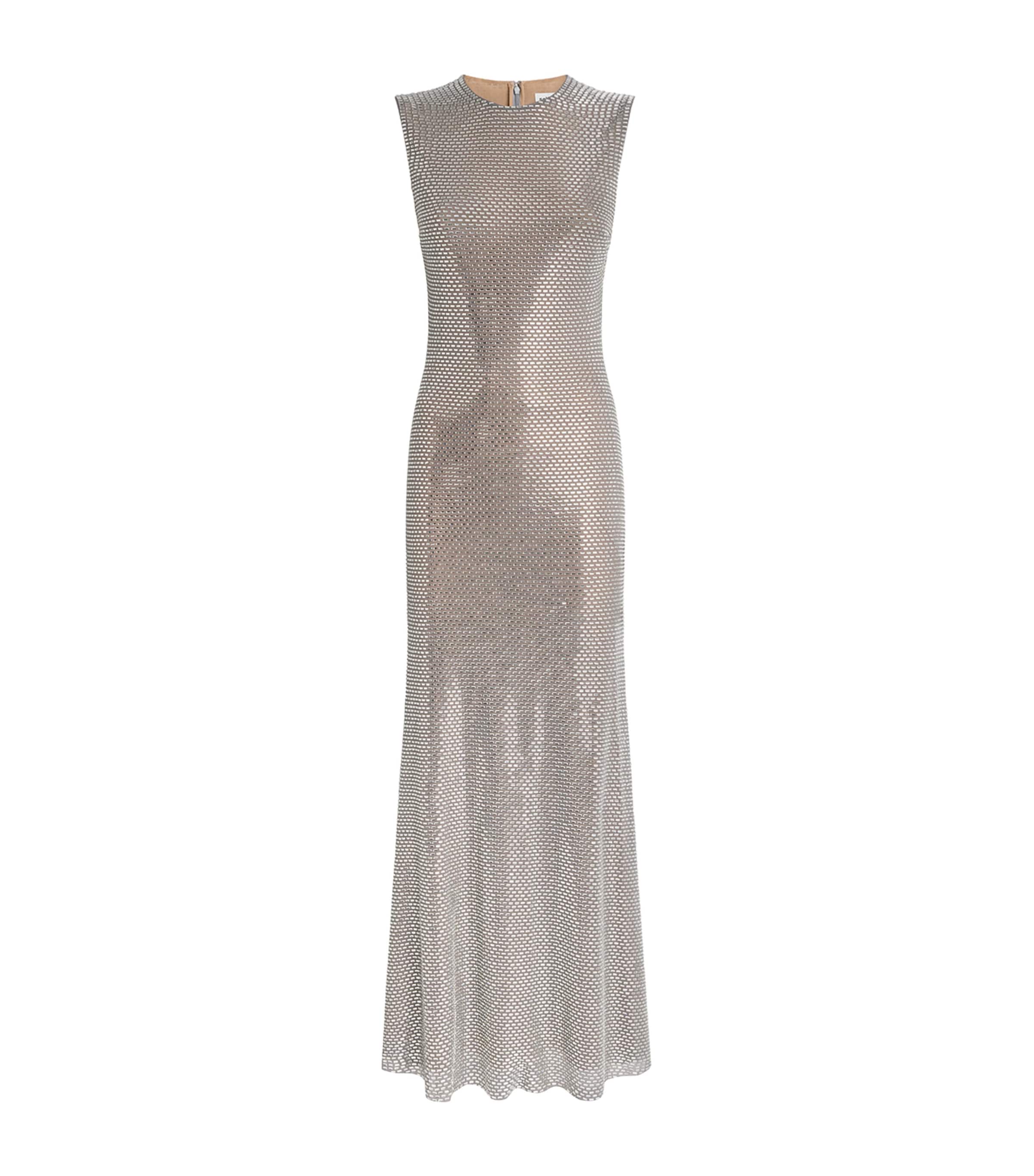 Rhinestone Maxi Dress