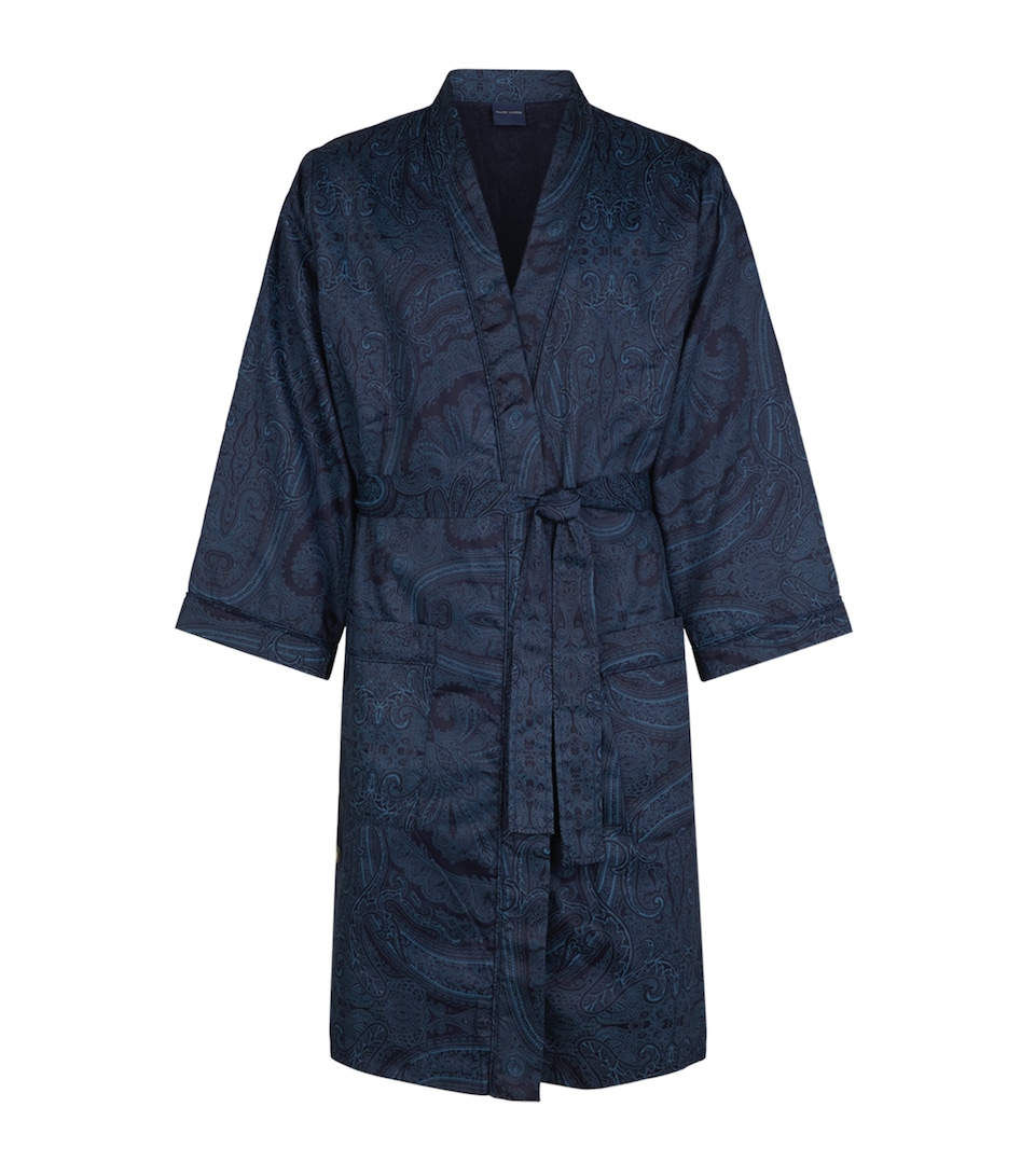 Doncaster Paisley Bath Robe
