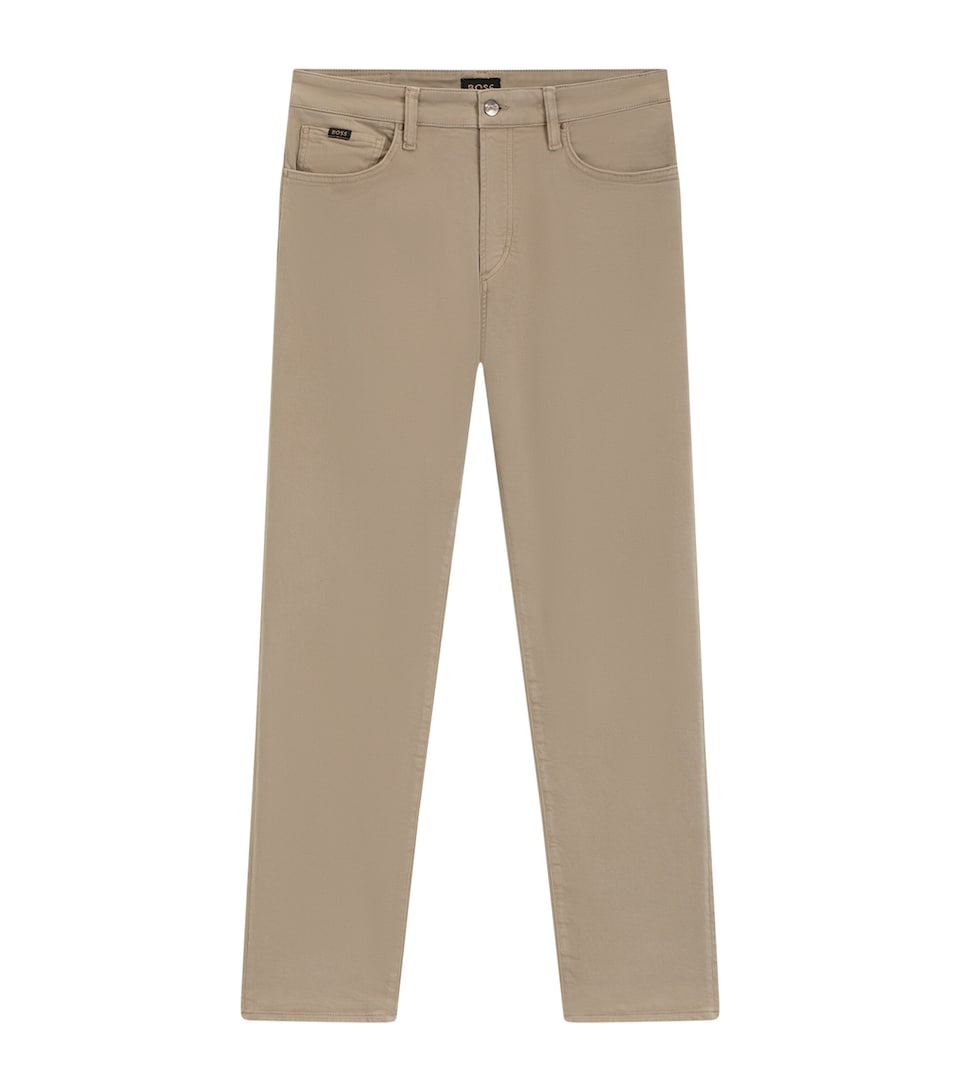 Comfort-Stretch Straight Fit Jeans