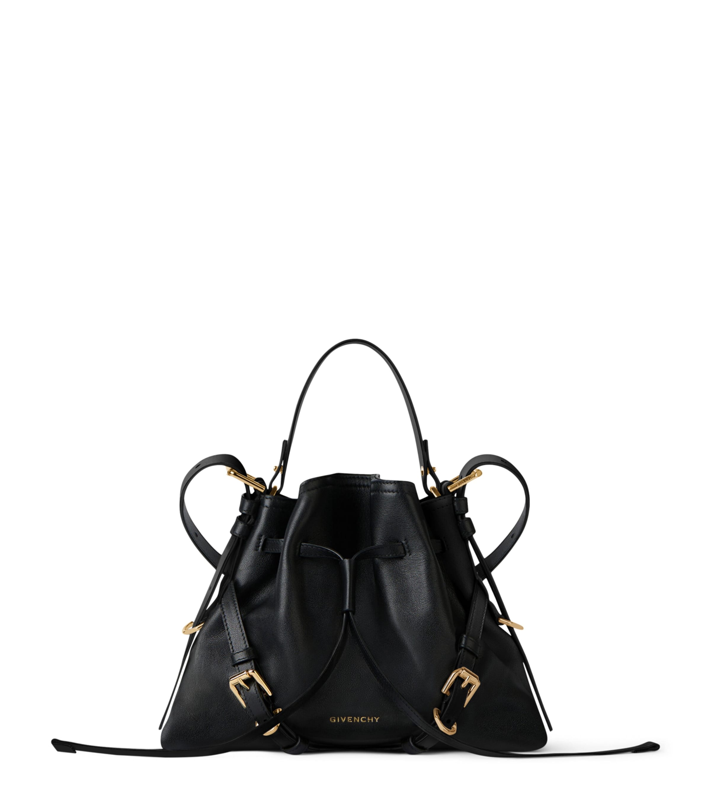 Givenchy Small Leather Voyou Bucket Bag