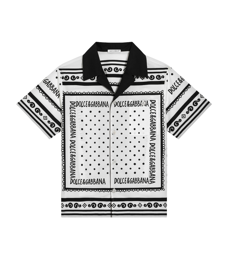 Cotton Bandana Print Shirt (8-12+ Years)