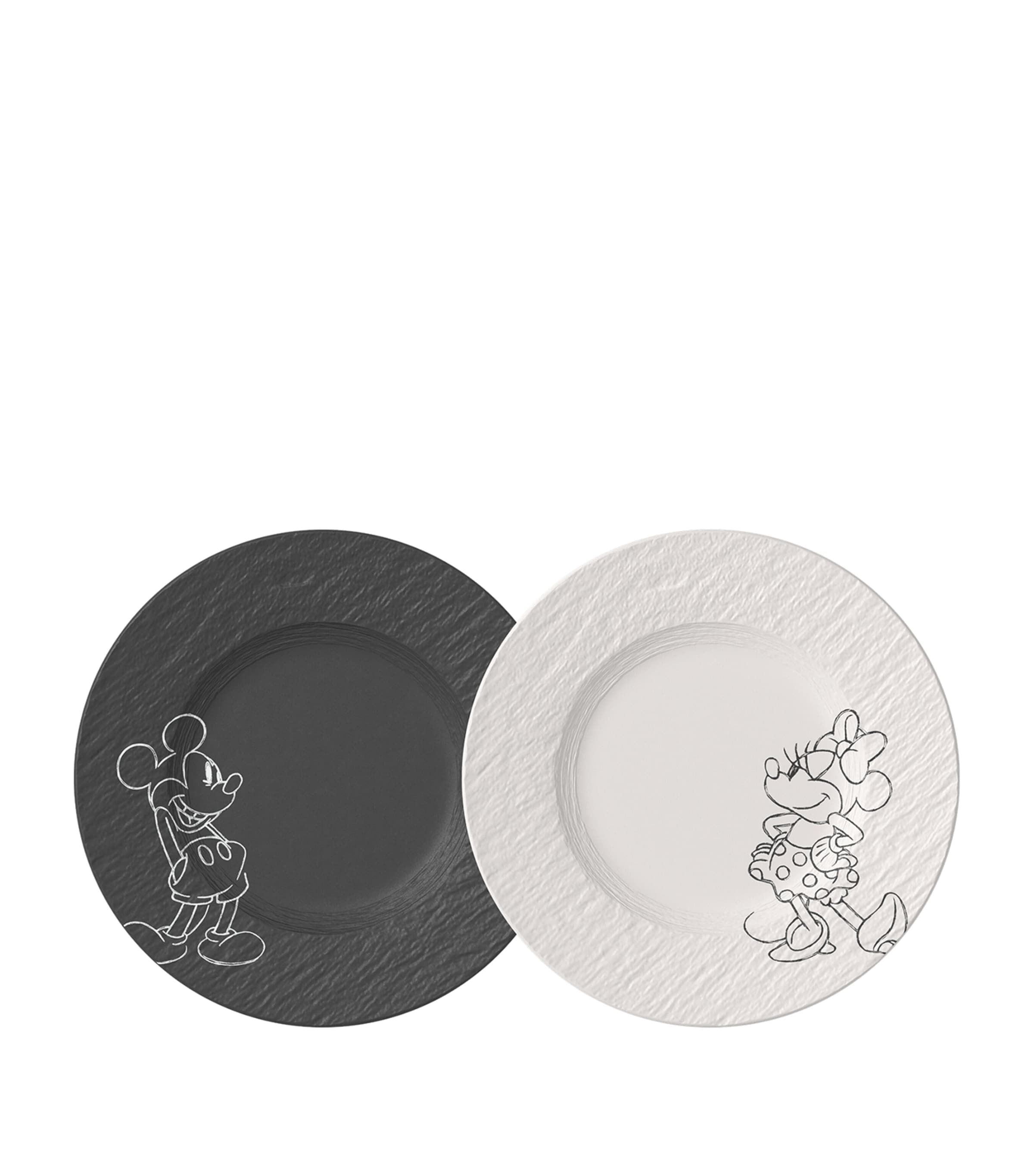 Villeroy & Boch x Mickey Mouse Manufacture Breakfast Plate (22cm) Black