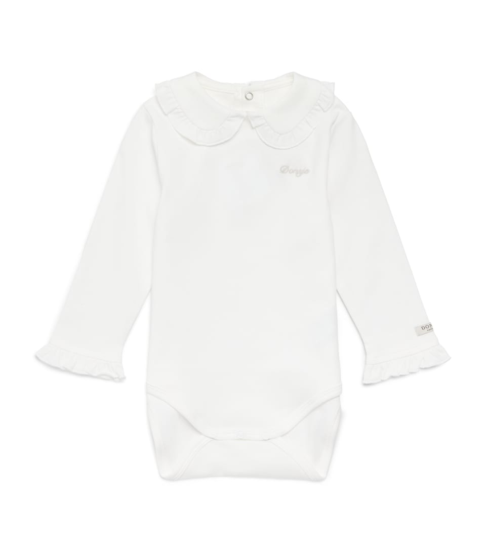 Donsje Organic Cotton Dovie Bodysuit (0-24 Months) Off White