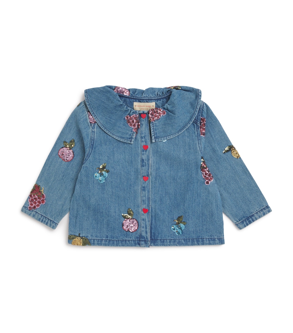 Denim Sequin-Detail Shirt (12 Months-4 Years)