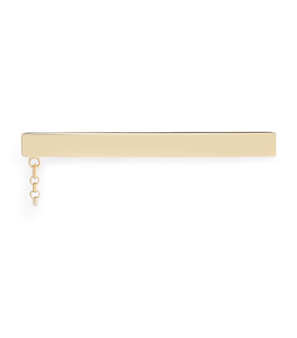 Chain-Detail Tie Clip