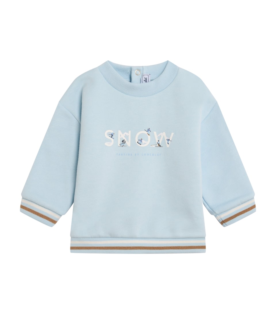 Snow Print Sweatshirts (3 Months-4 Years)