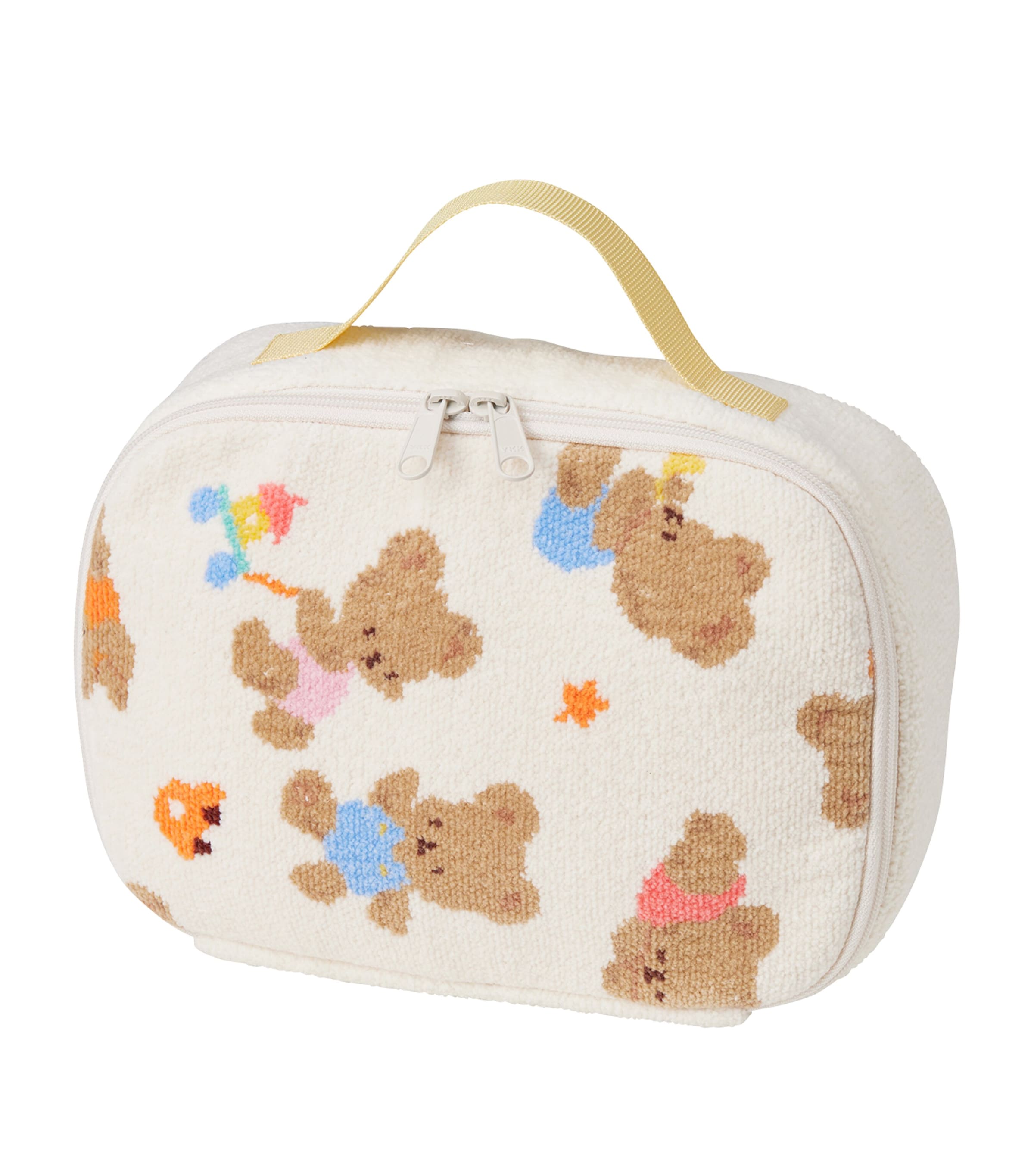 Miki House Cotton Chenille Bear Nappy Bag