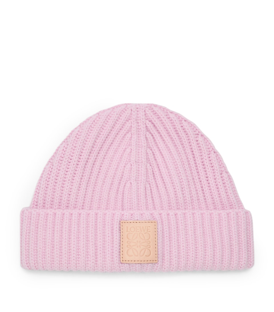 Cashmere Ribbed Beanie