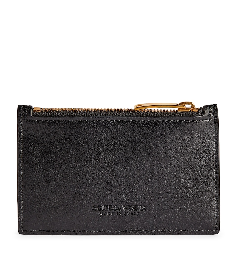 Leather Zipped Card Holder