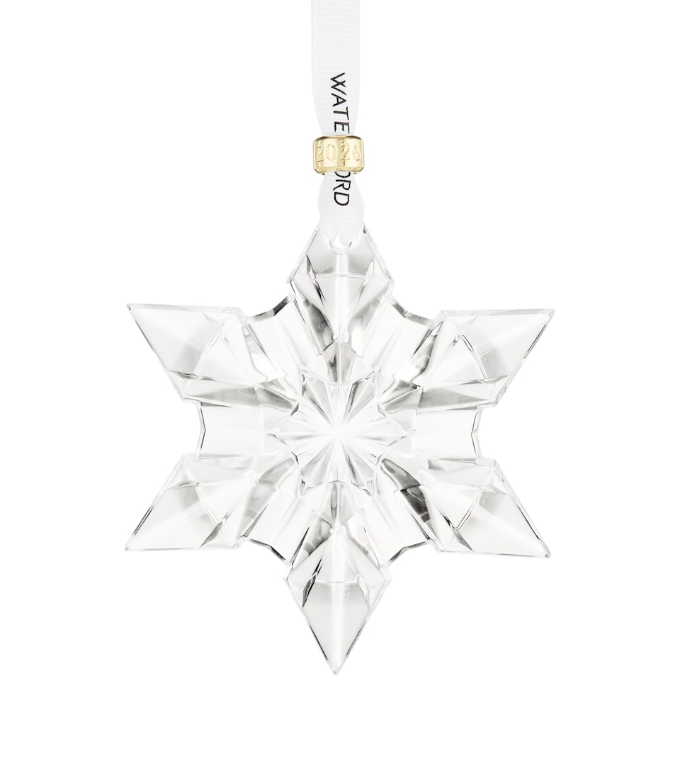 Waterford Crystal Snowcrystal Tree Decoration 2026 Clear
